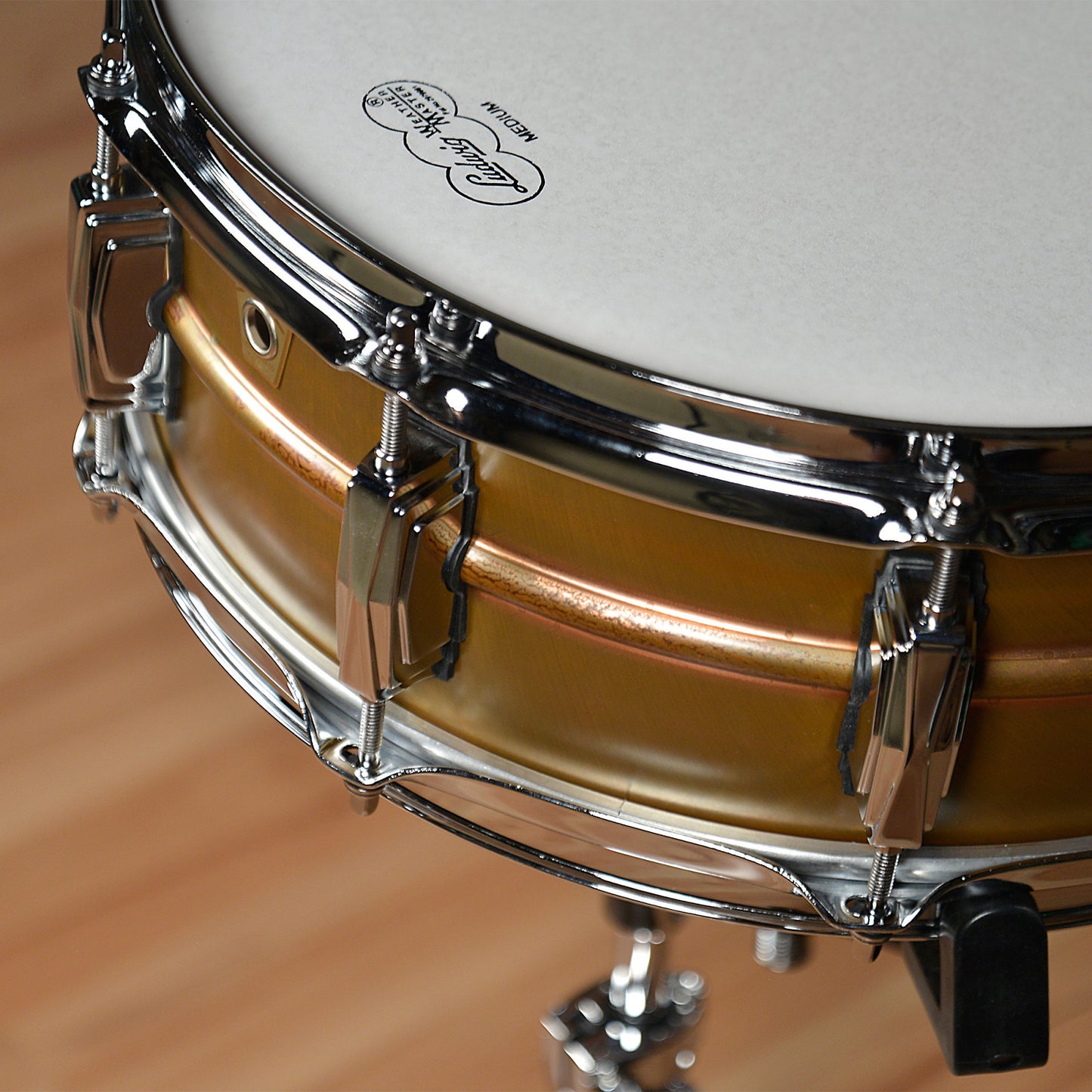 Ludwig 5x14 Raw Copper Phonic Snare Drum