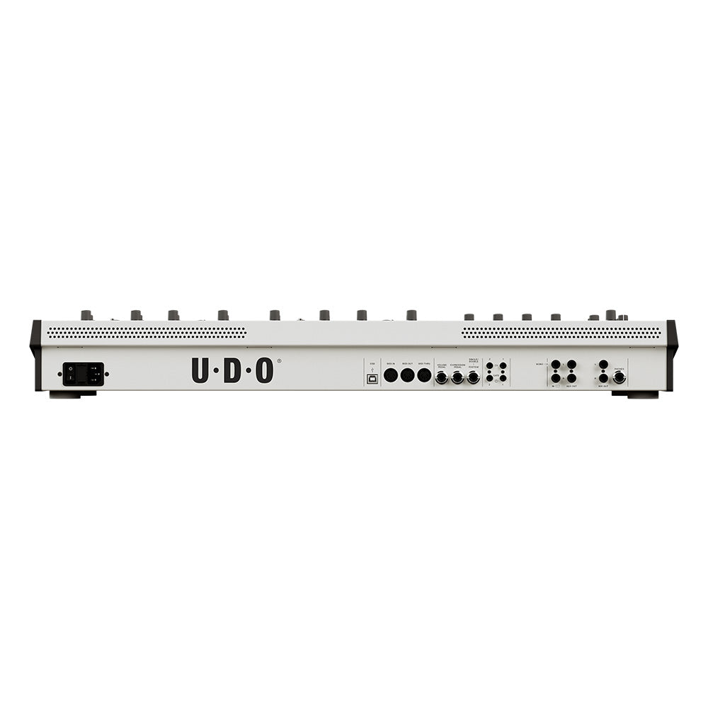 UDO DMNO 8-Voice Polyphonic Dual Module Binaural Analog Hybrid Synthesizer White Edition Keyboards and Synths / Synths / Analog Synths
