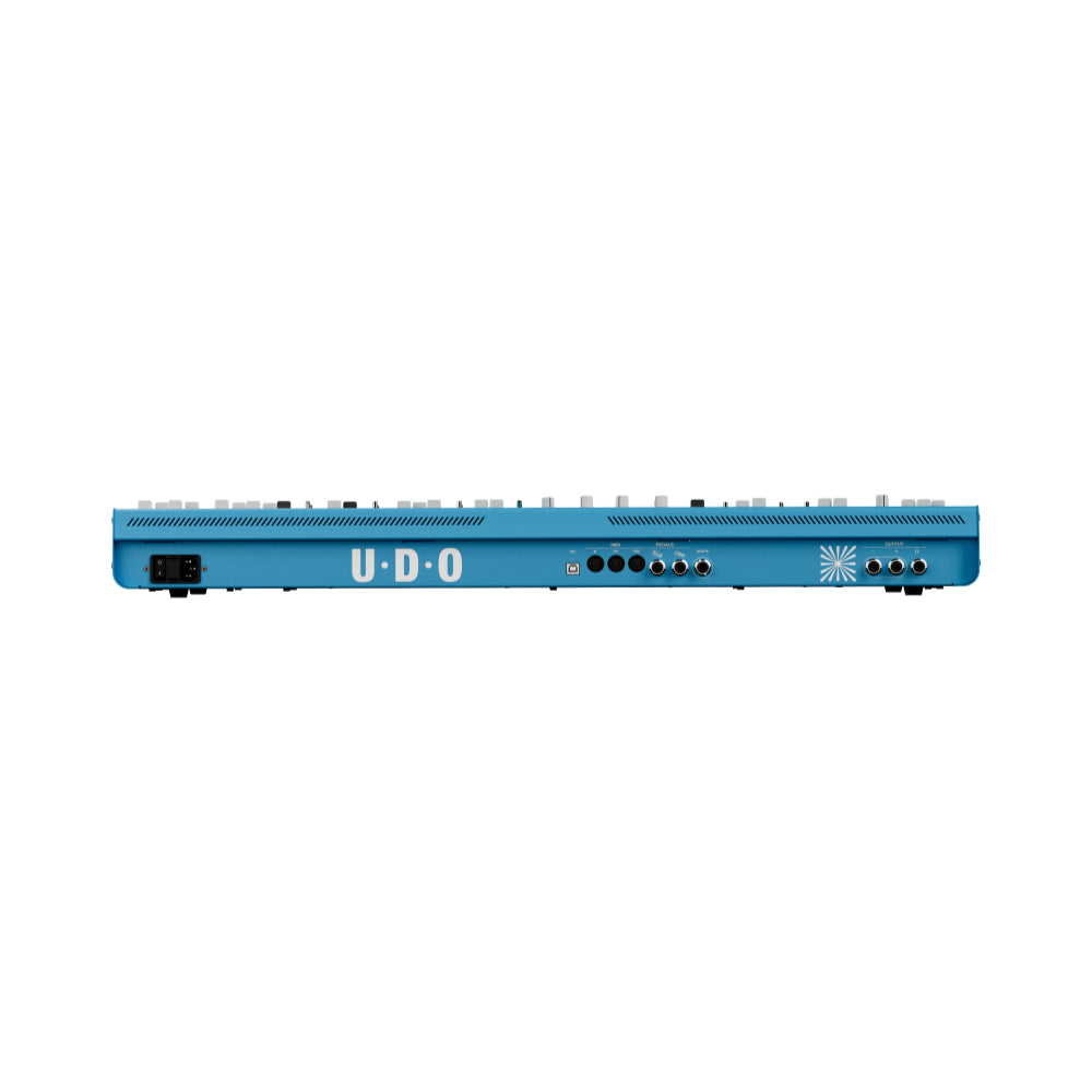 UDO Super 6 Polyphonic Analog Synthesizer Blue w/ Poly Aftertouch Keyboards and Synths / Synths / Analog Synths