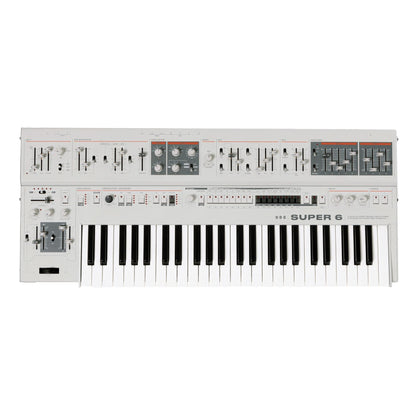 UDO Super 6 Polyphonic Analog Synthesizer Limited Edition White Keyboards and Synths / Synths / Analog Synths