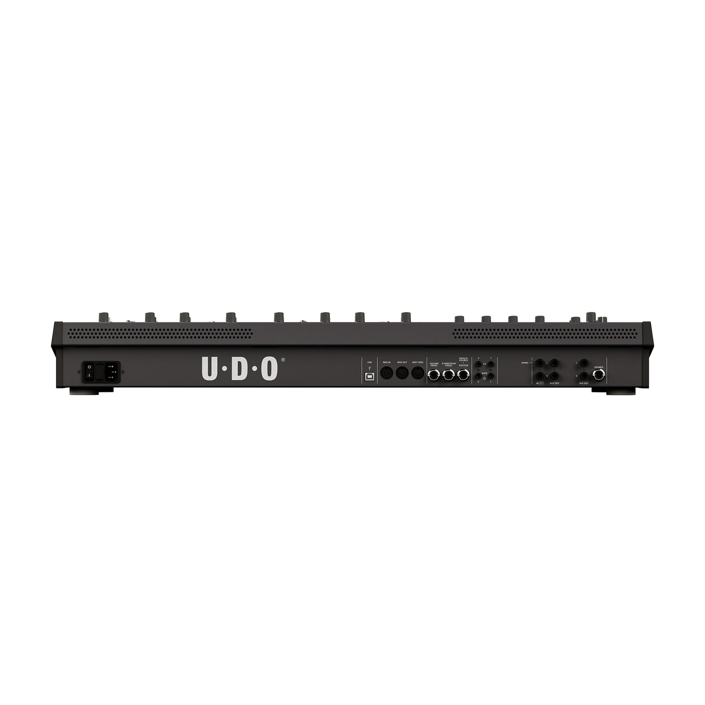 UDO DMNO 8-Voice Polyphonic Dual Module Binaural Analog Hybrid Synthesizer Black Edition Synthesizers