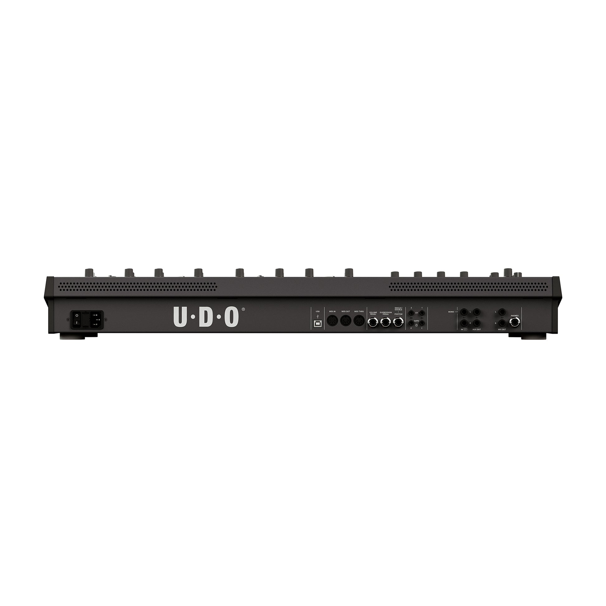 UDO DMNO 8-Voice Polyphonic Dual Module Binaural Analog Hybrid Synthesizer Black Edition Synthesizers