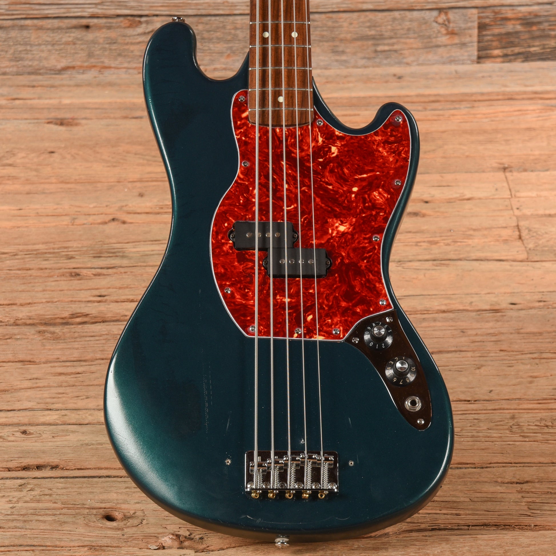 Unbranded Bass V British Racing Green Bass Guitars / 5-String or More