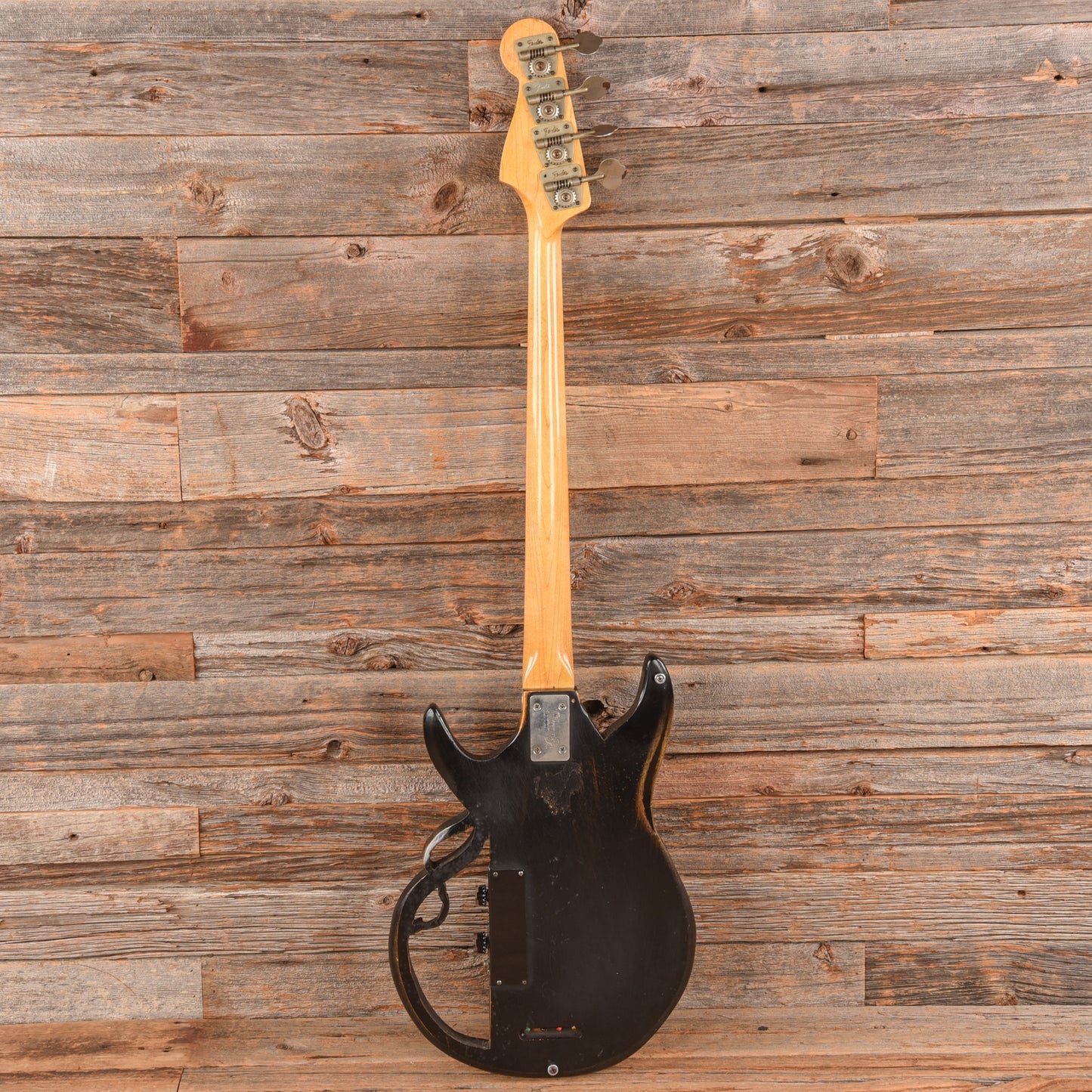 Unbranded Gibder Stash Master Fretless Bass Black 1970s Bass Guitars