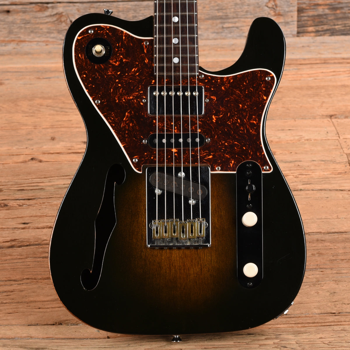 Unbranded Bubbacaster Sunburst Electric Guitars