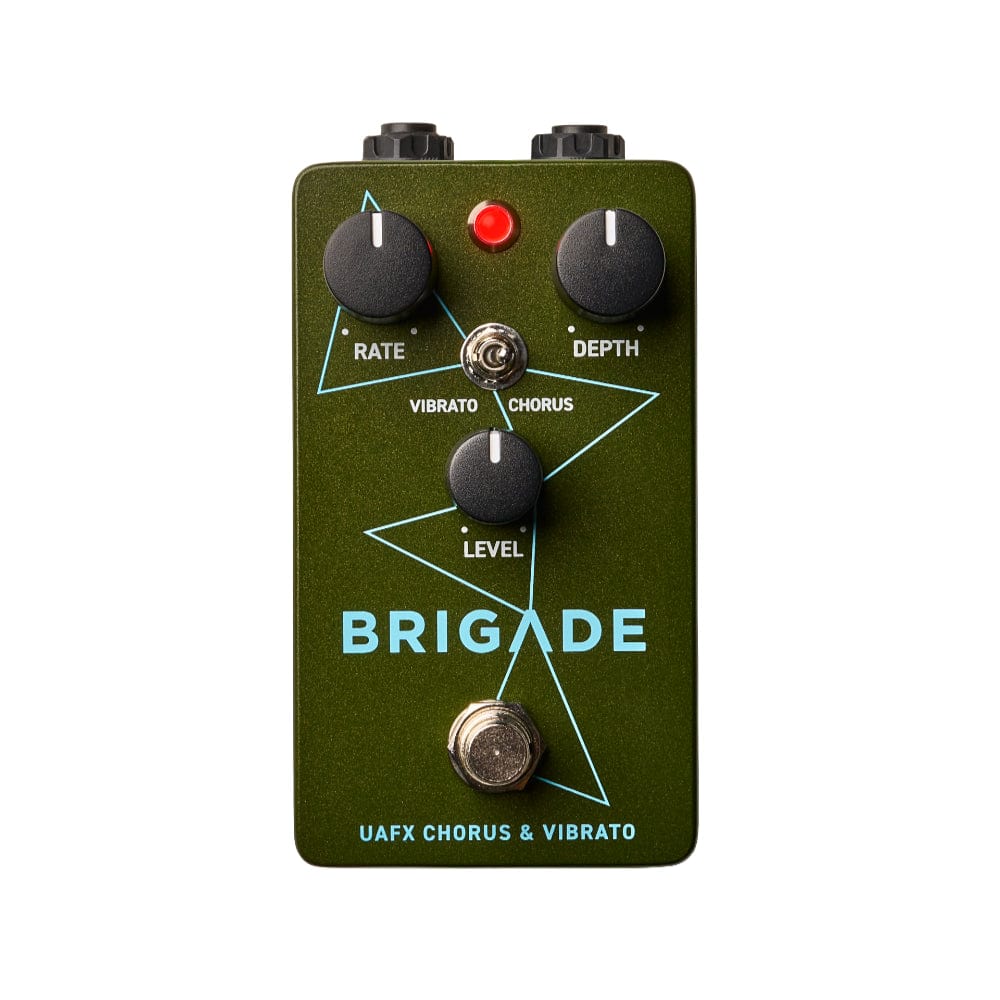 Universal Audio Brigade Chorus & Vibrato Pedal Effect Pedals