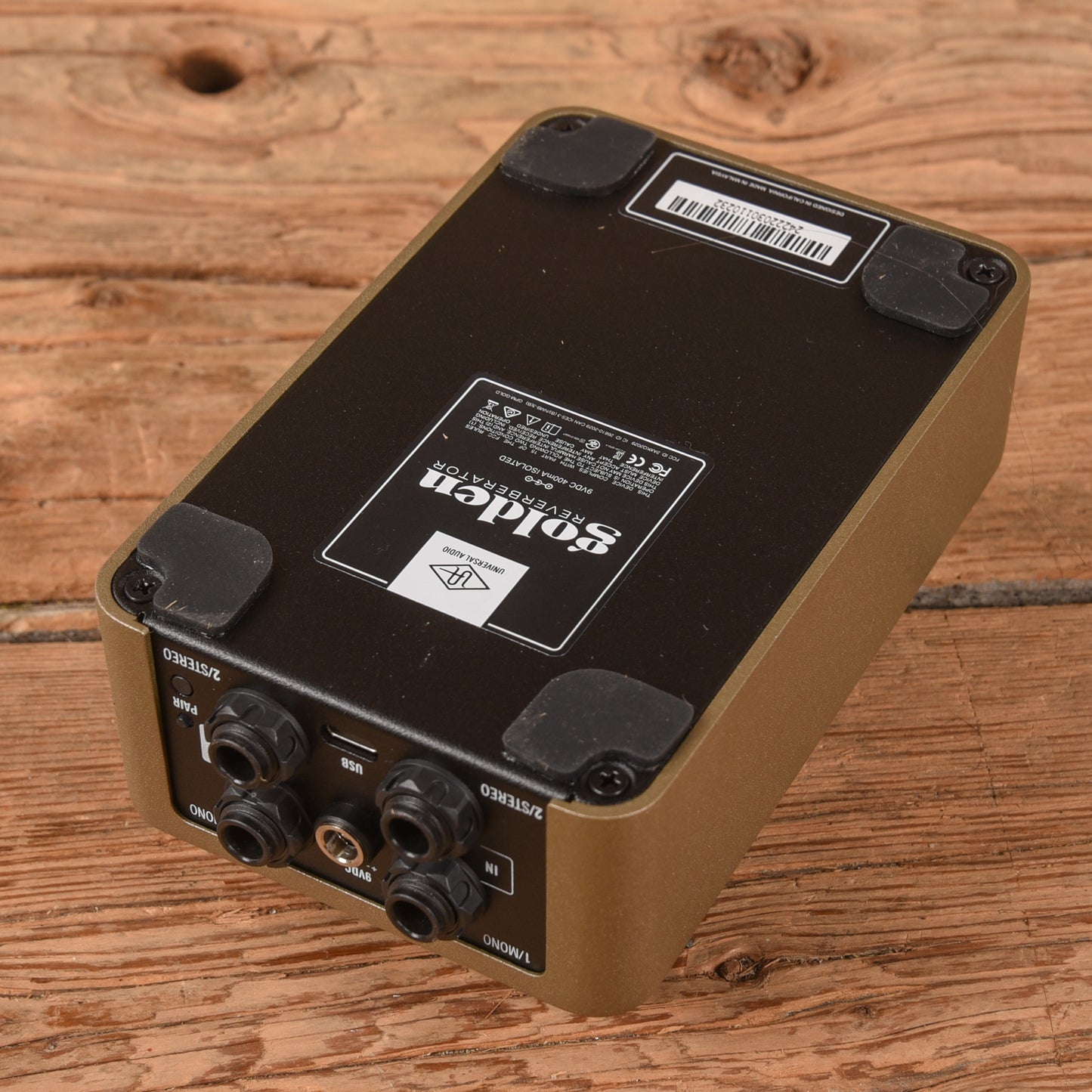 Universal Audio Golden Effect Pedals