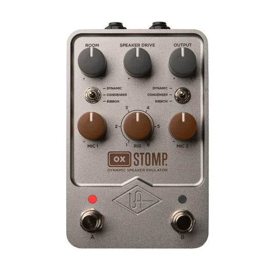 Universal Audio OX Stomp Dynamic Speaker Emulator Pedal Effects and Pedals / Cab Sims