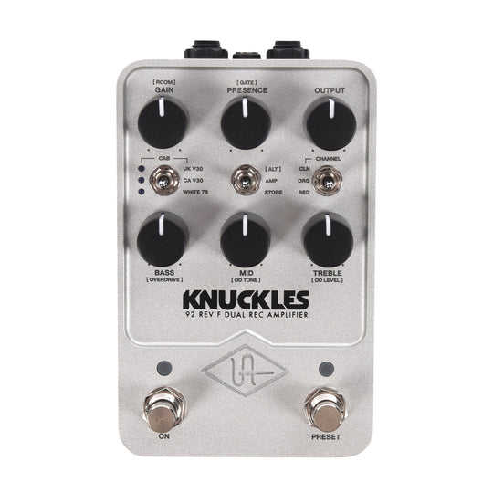 Universal Audio Knuckles '92 Rev F Dual Rec Amplifier Pedal Effects and Pedals / Cabinet Simulators