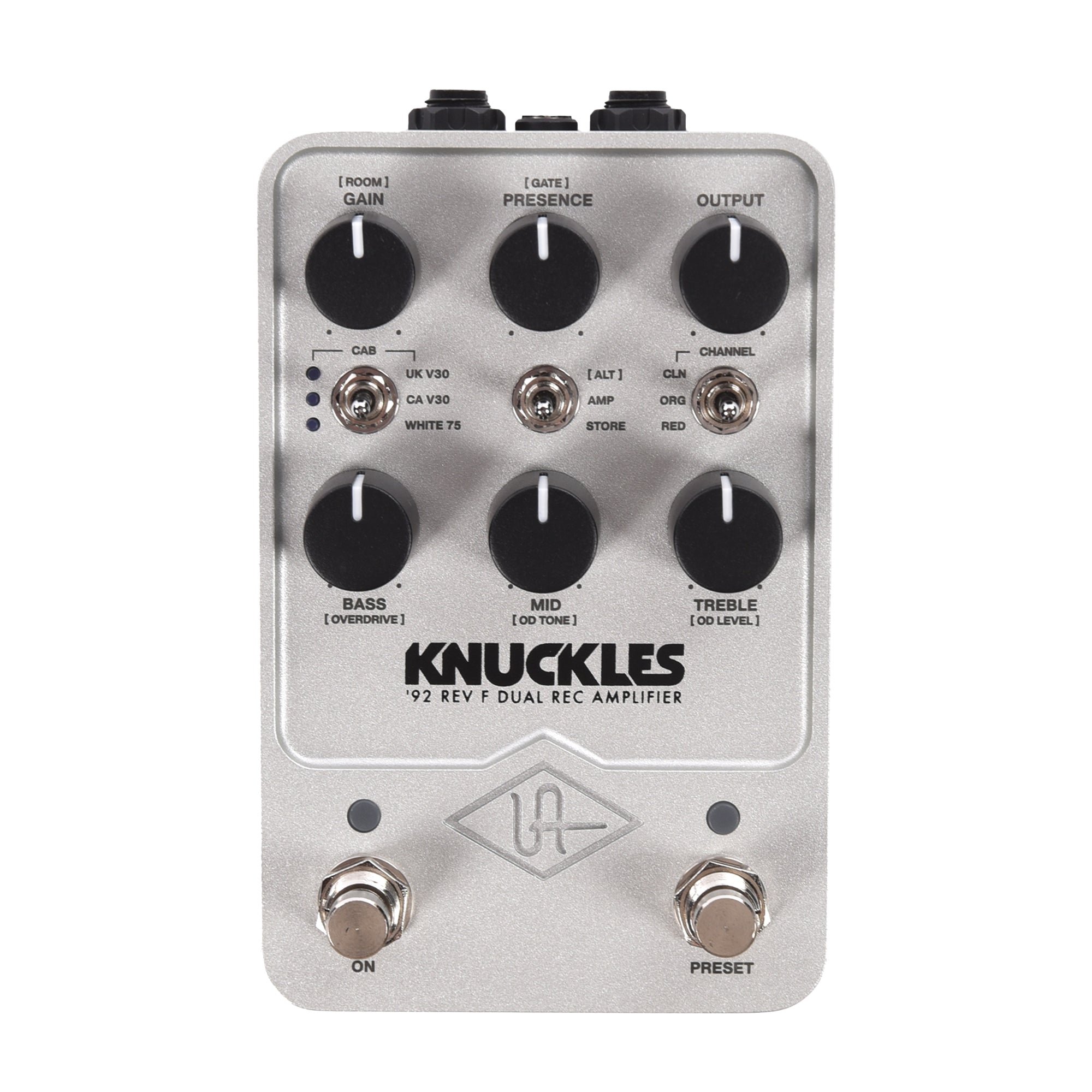 Universal Audio Knuckles '92 Rev F Dual Rec Amplifier Pedal Effects and Pedals / Cabinet Simulators