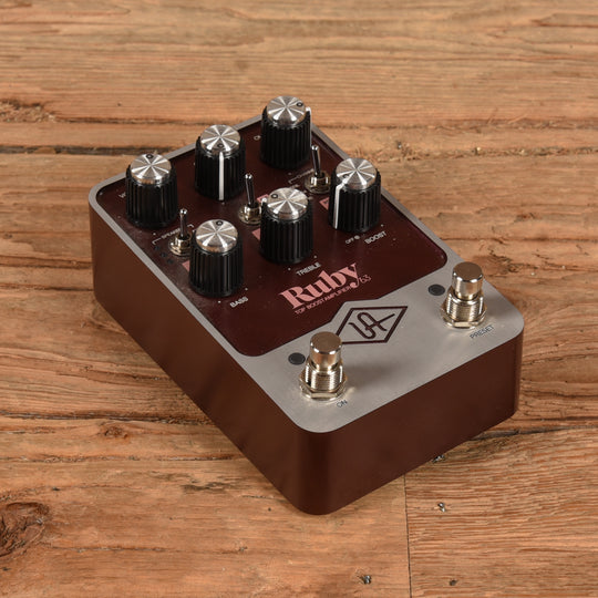 Universal Audio Ruby '63 Top Boost Amplifier Effects and Pedals / Cabinet Simulators