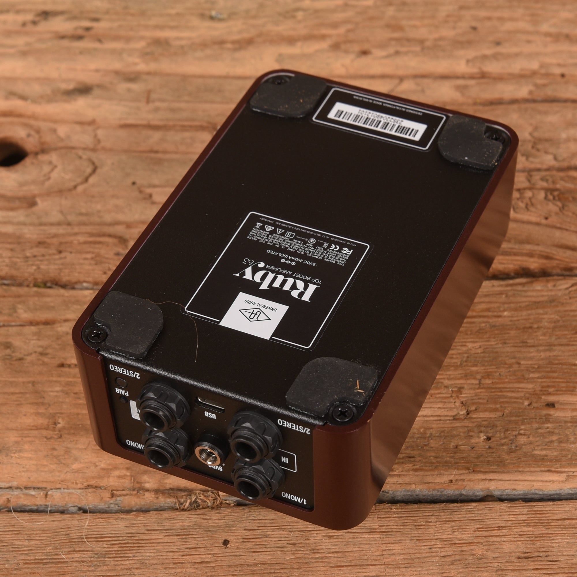 Universal Audio Ruby Effects and Pedals / Overdrive and Boost