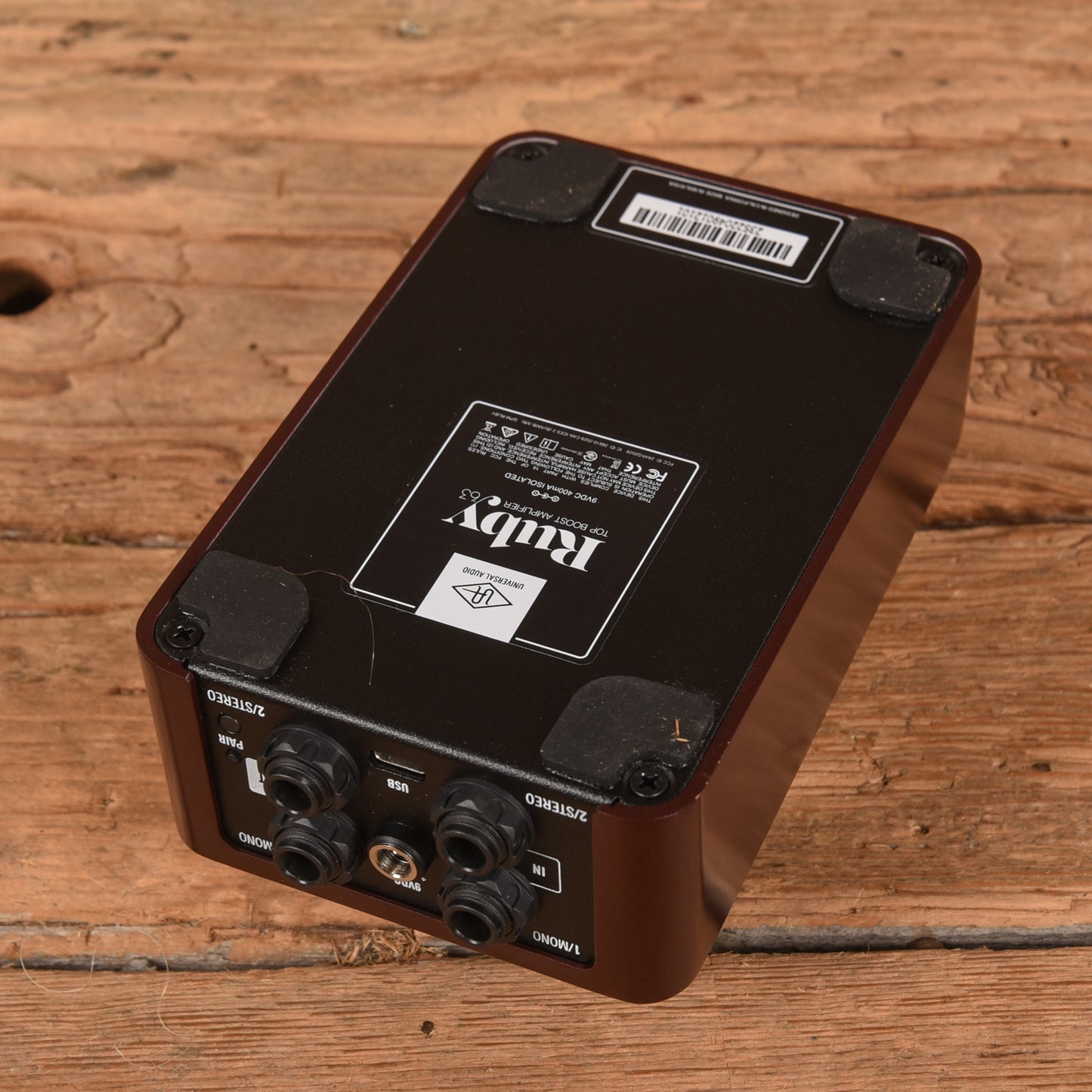 Universal Audio Ruby Effects and Pedals / Overdrive and Boost