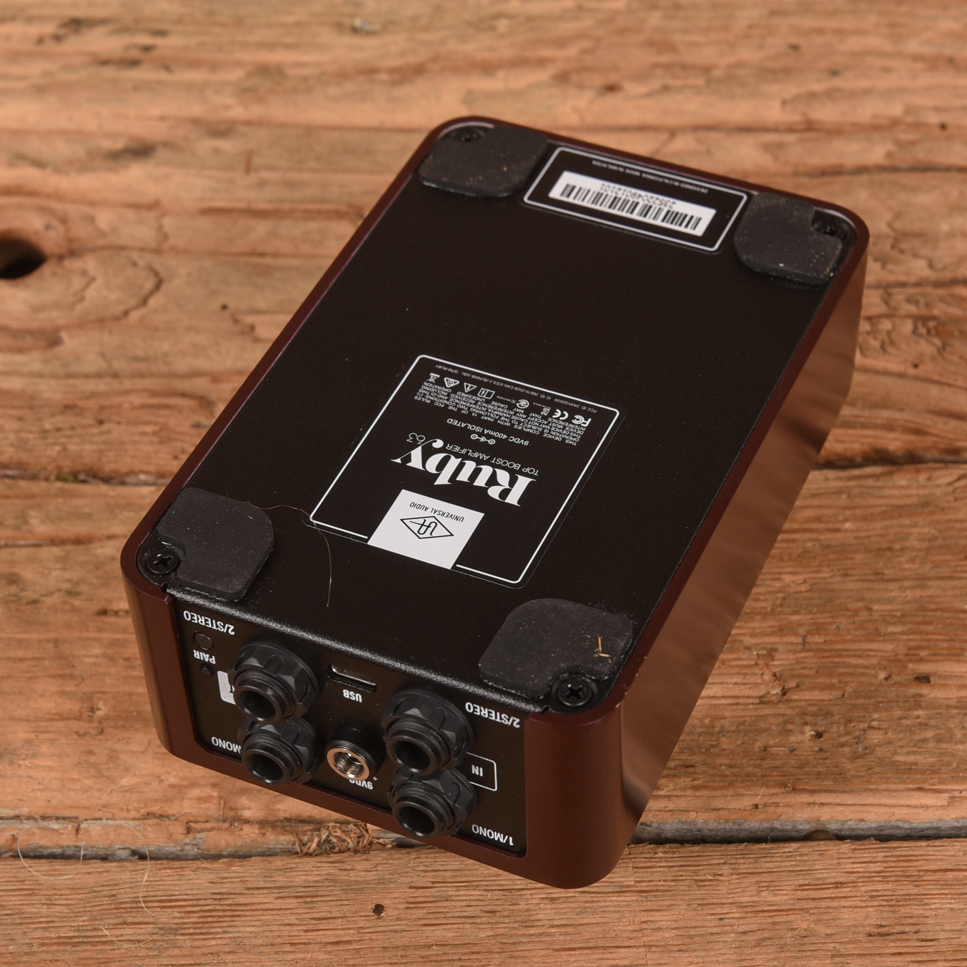 Universal Audio Ruby Effects and Pedals / Overdrive and Boost