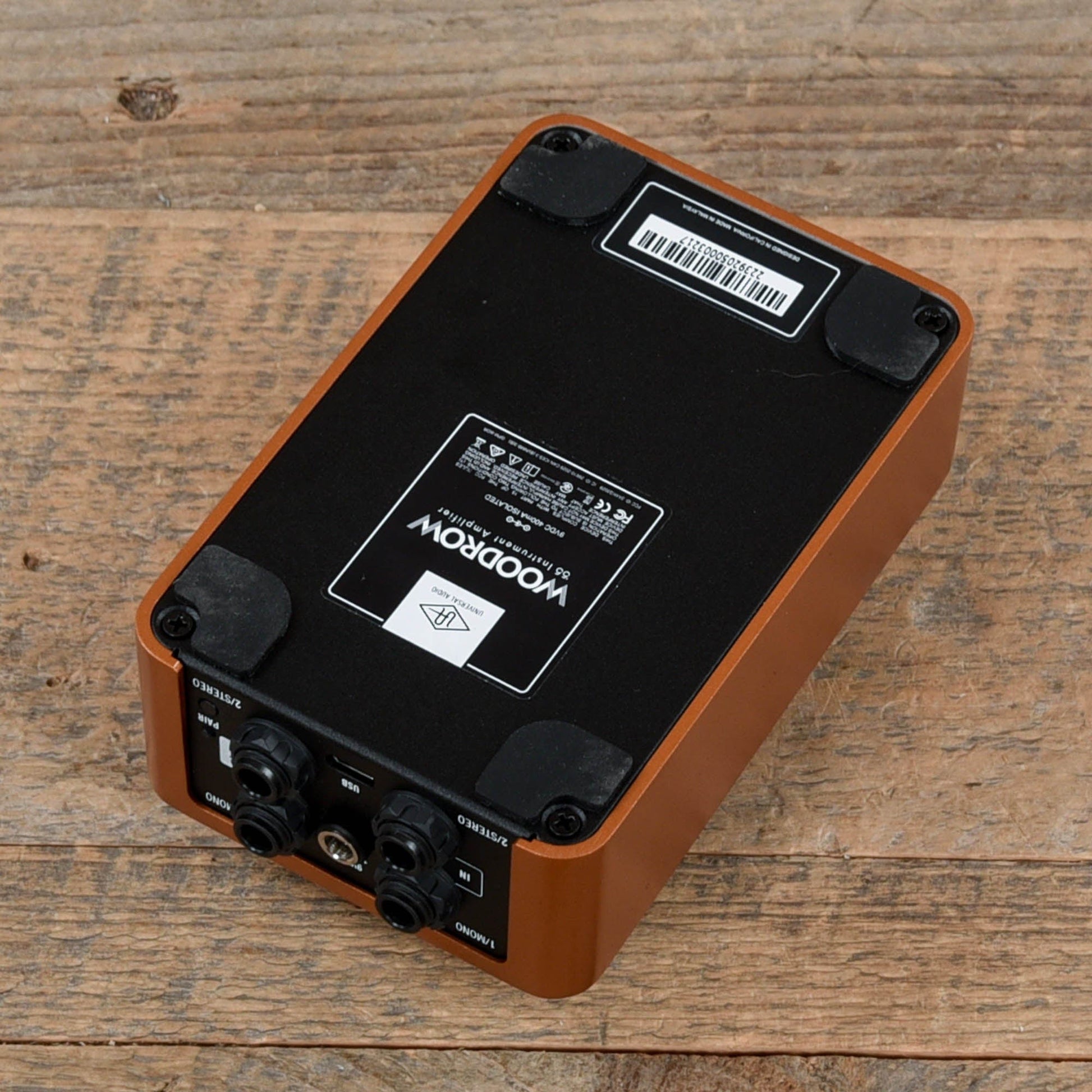 ua woodrow pedal Universal Audio Woodrow '55 Instrument Amplifier Pedal – Chicago Music Exchange