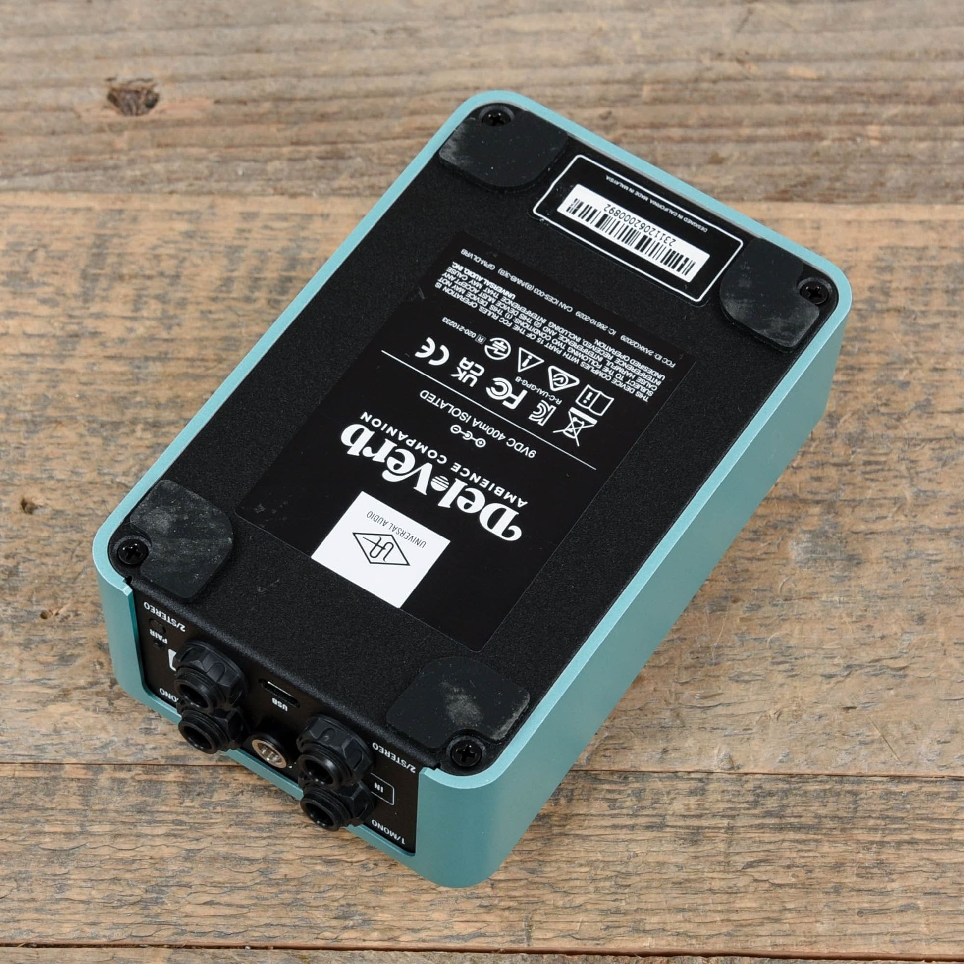del verb pedal Universal Audio Del-Verb Ambience Companion Pedal – Chicago Music Exchange