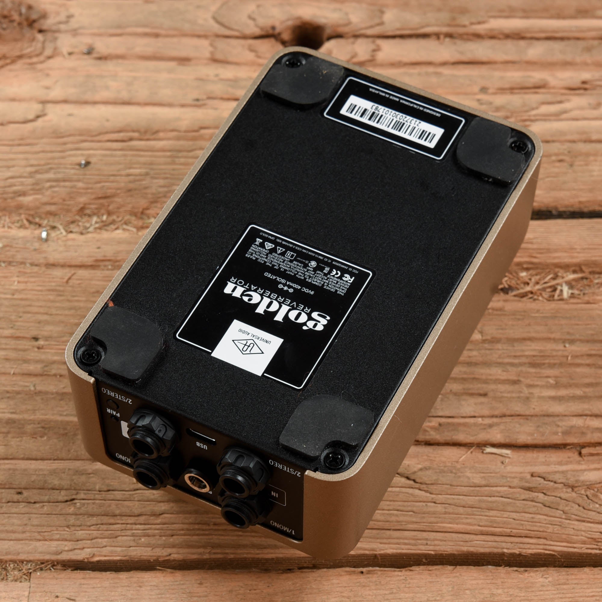 Universal Audio Golden Reverb Effects and Pedals / Reverb