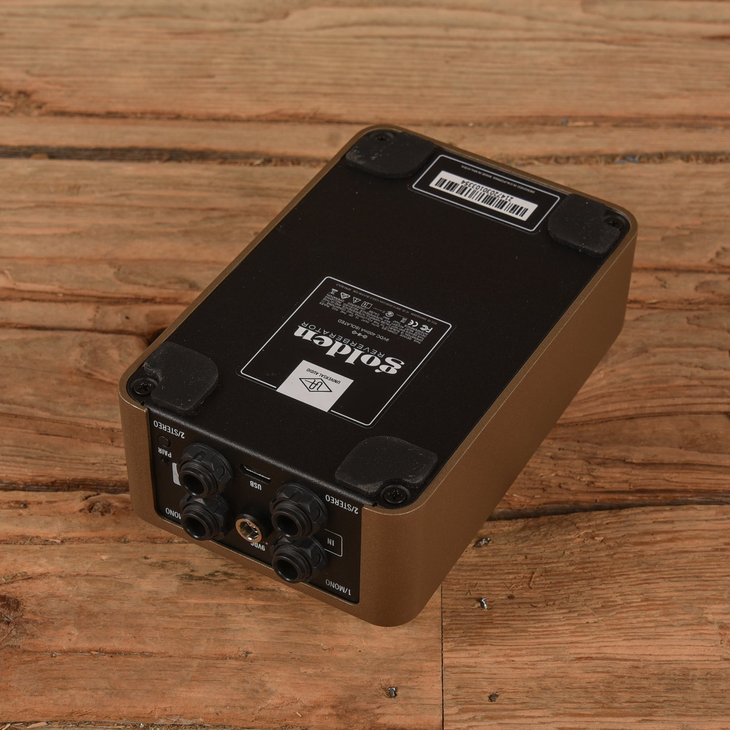 Universal Audio Golden Effects and Pedals / Reverb