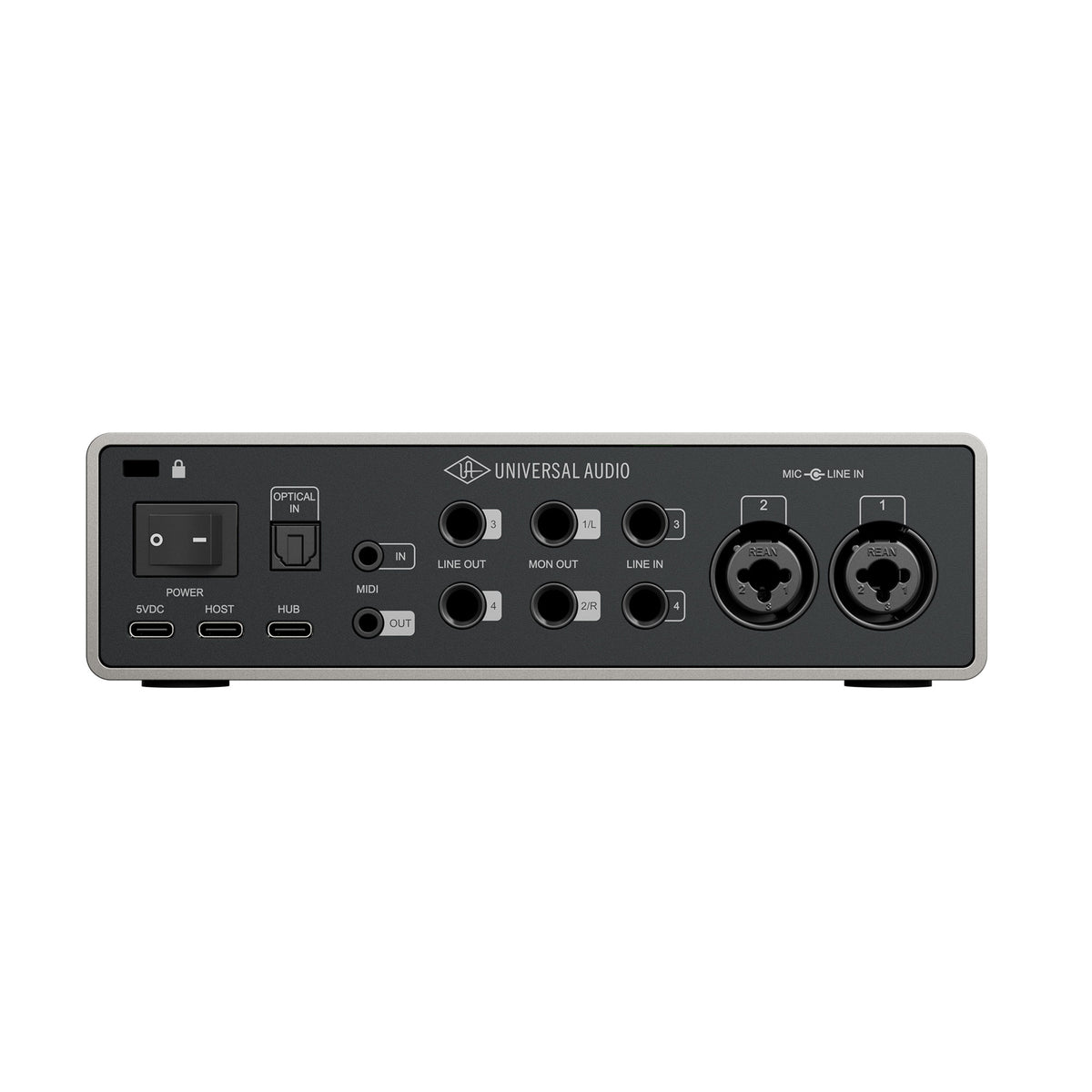 Universal Audio Volt 4 (Gen 2) 12x6 USB Audio Interface Interfaces