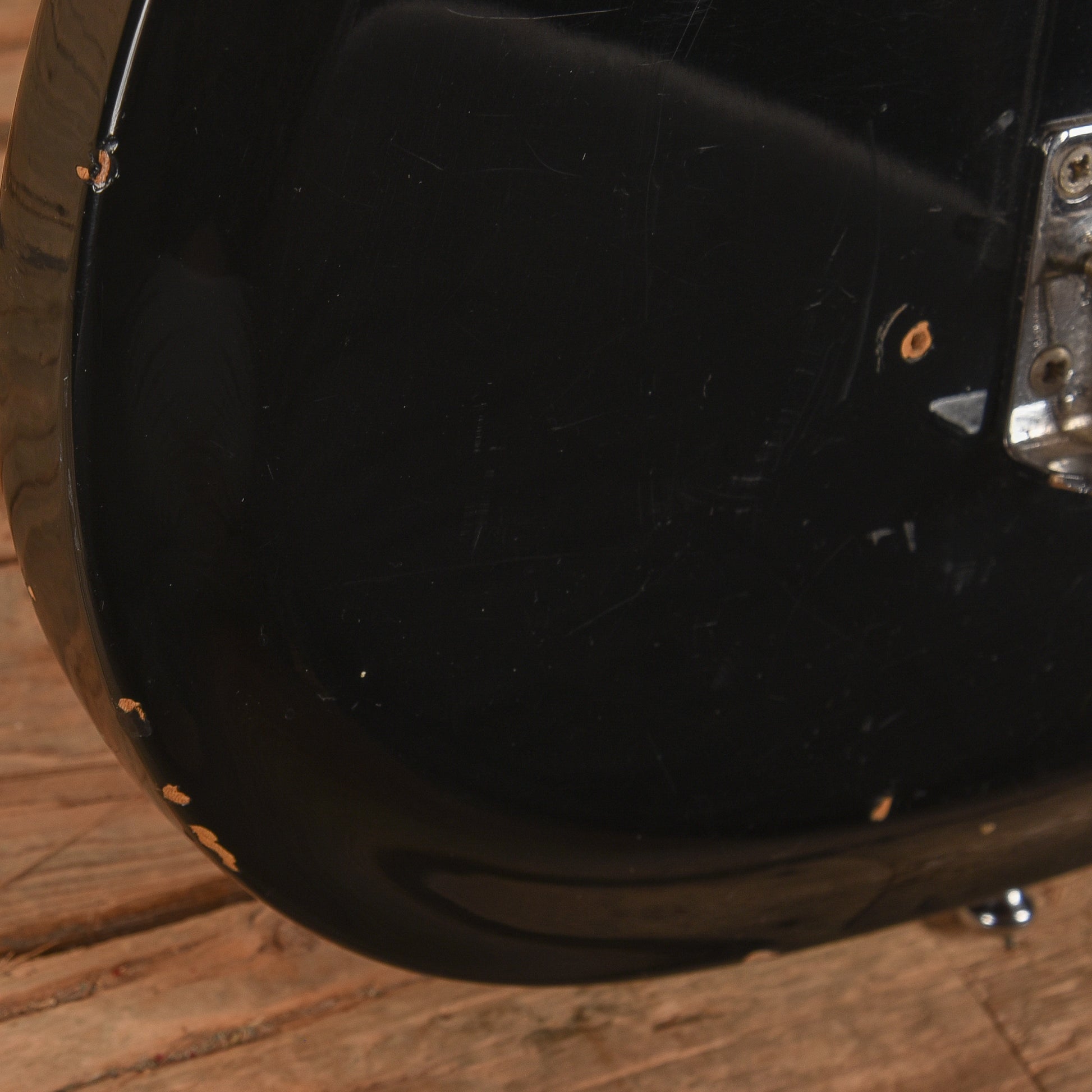 Univox Hi-Flier Bass Black 1970s Bass Guitars / 4-String