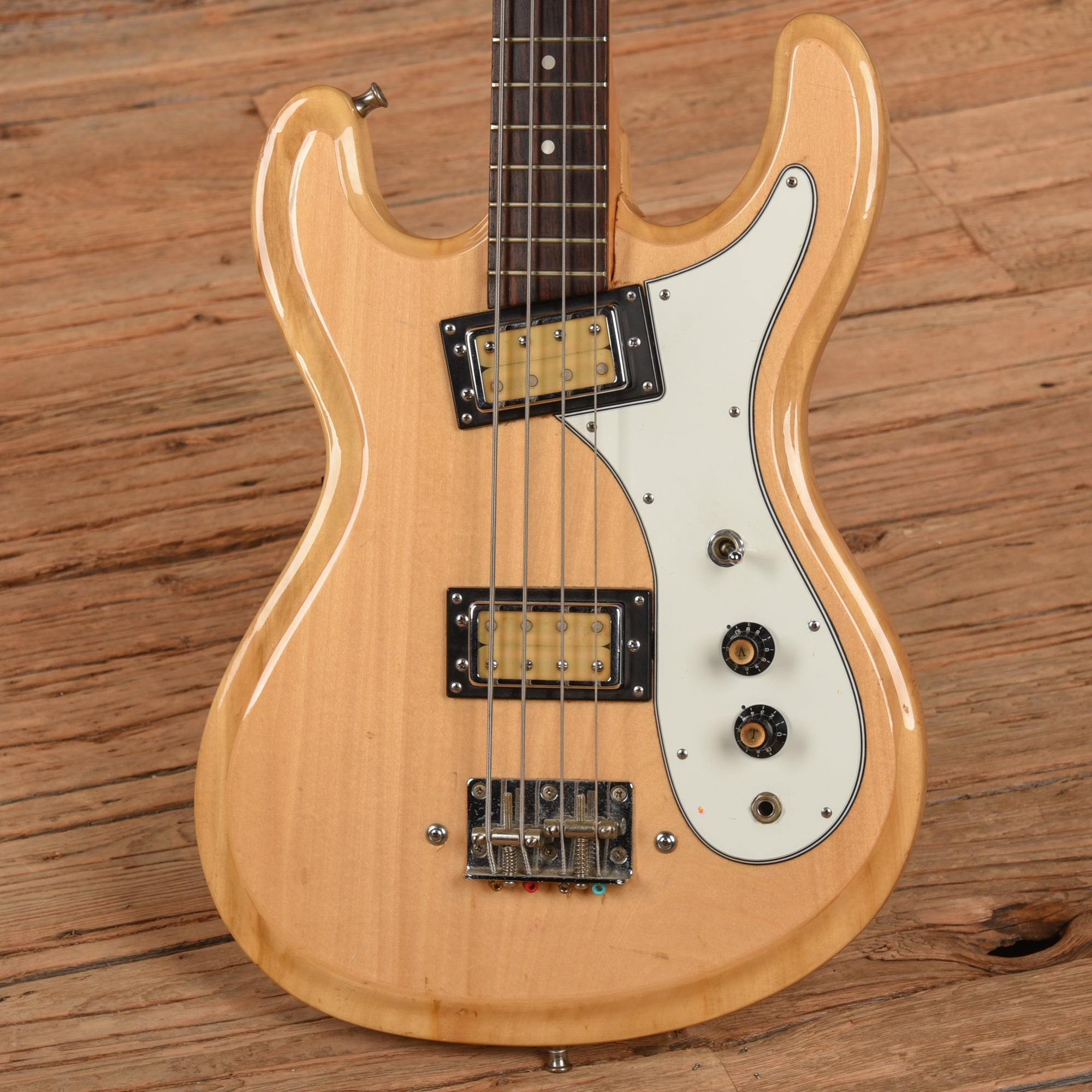Univox Hi Flier Natural 1975 Bass Guitars / 4-String