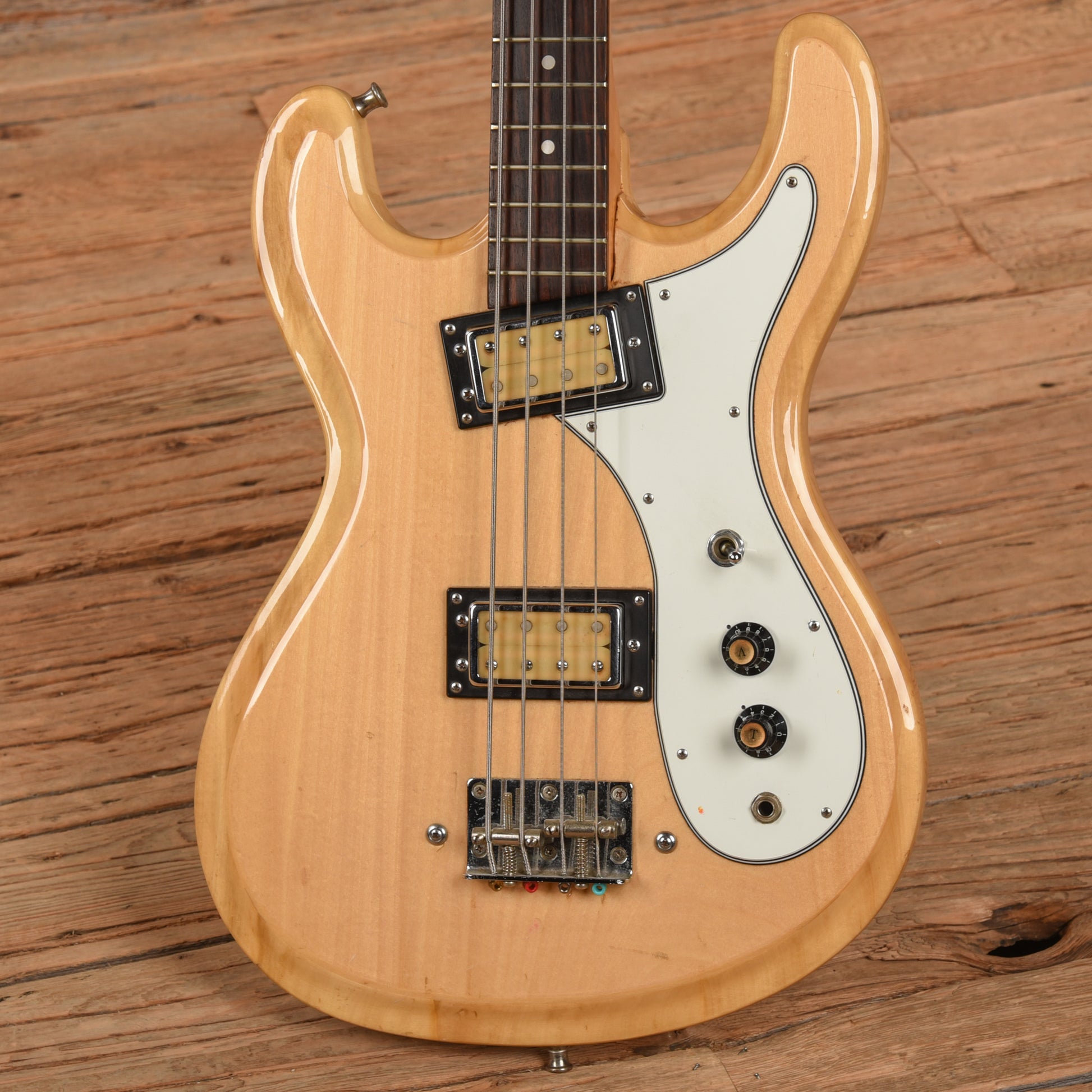 Univox Hi Flier Natural 1975 Bass Guitars / 4-String
