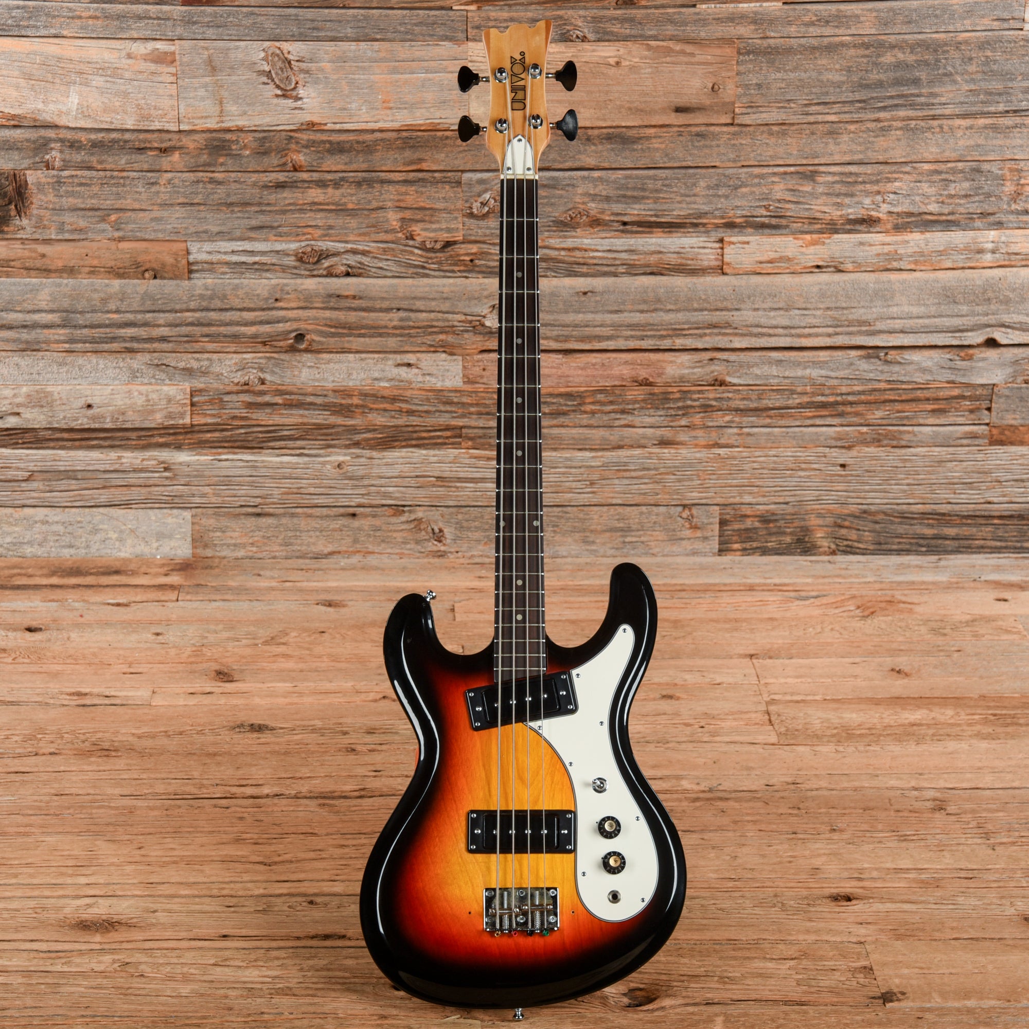 Univox High Flyer Sunburst 1970s Bass Guitars