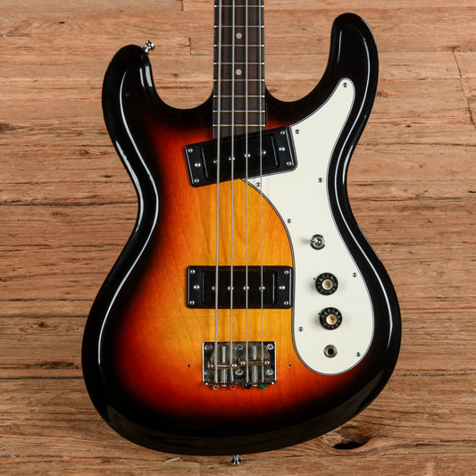 Univox High Flyer Sunburst 1970s Bass Guitars