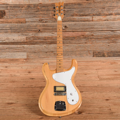 Univox Hi-Flier Phase III Natural 1970s Electric Guitars / Solid Body