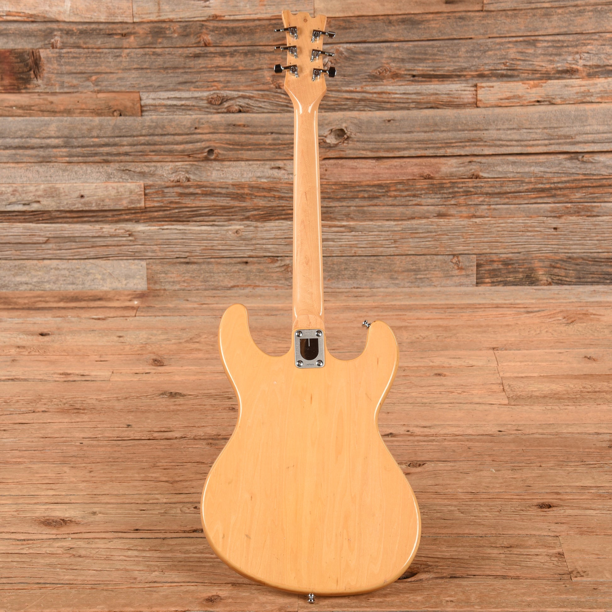 Univox Hi-Flier Phase III Natural 1970s Electric Guitars / Solid Body