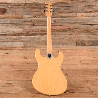 Univox Hi-Flier Phase III Natural 1970s Electric Guitars / Solid Body