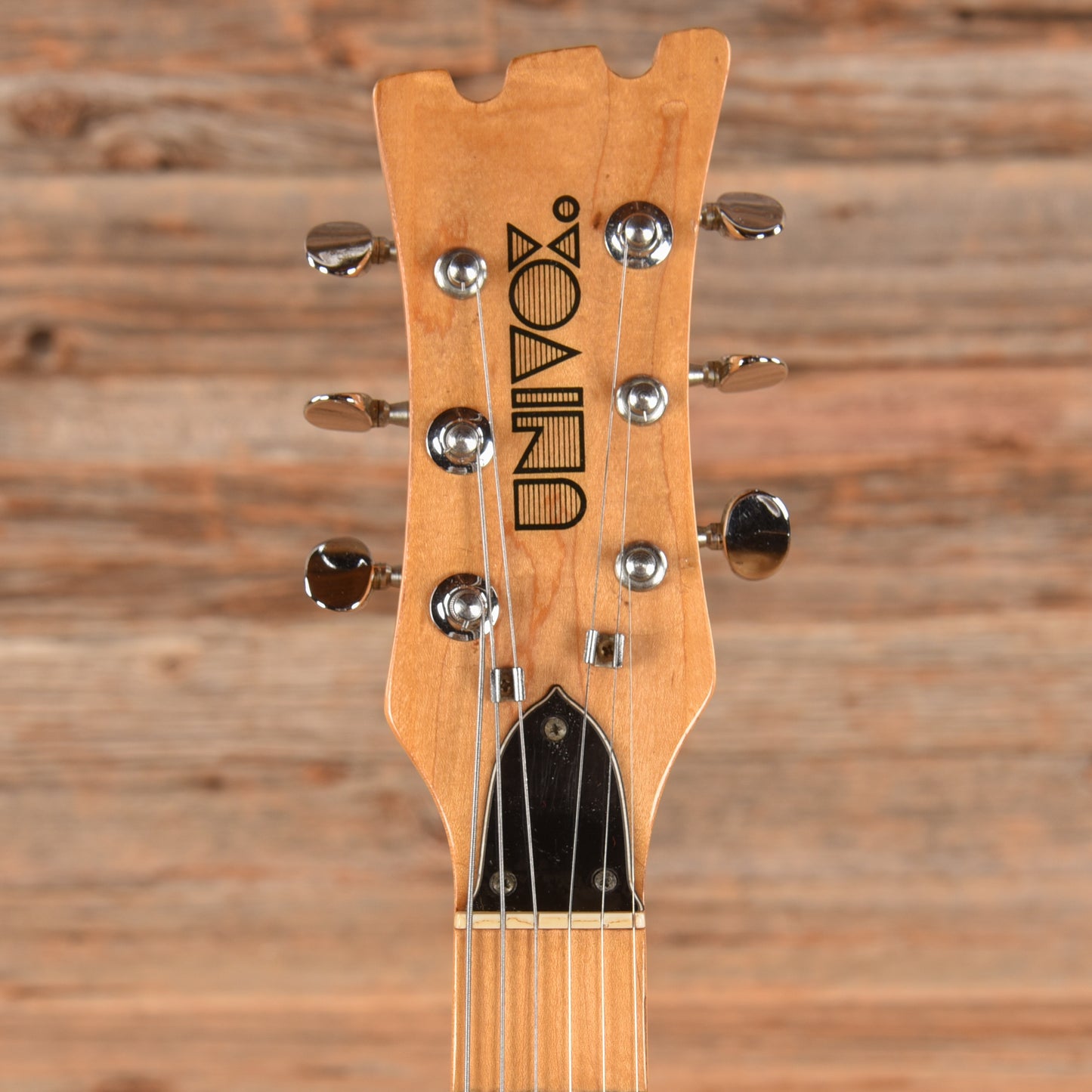 Univox Hi-Flier Phase IV Natural 1970s Electric Guitars / Solid Body