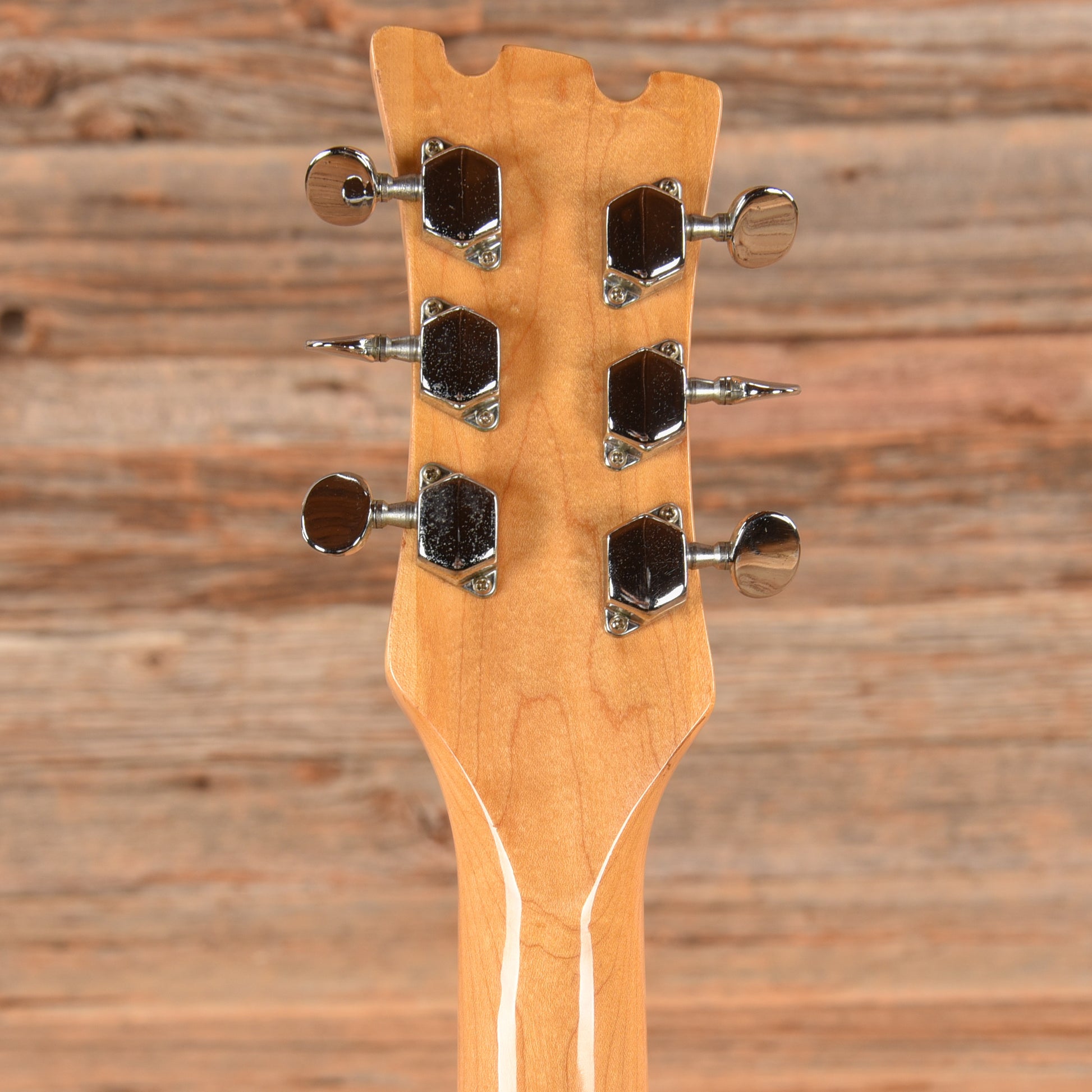Univox Hi-Flier Phase IV Natural 1970s Electric Guitars / Solid Body
