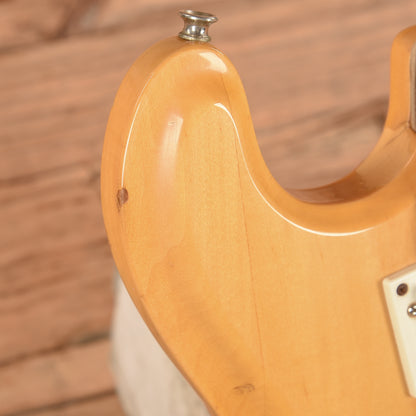 Univox Hi-Flier Phase IV Natural 1970s Electric Guitars / Solid Body