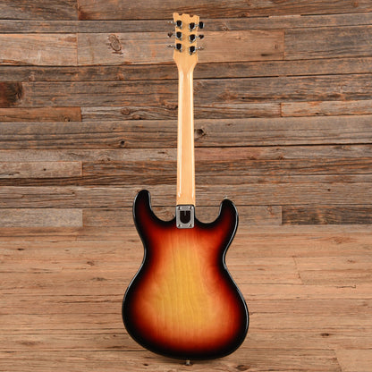 Univox High Flyer Guitar Sunburst 1970s Electric Guitars / Solid Body