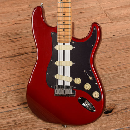 Fender Deluxe Stratocaster Plus With Unknown Body Crimson Red 1996