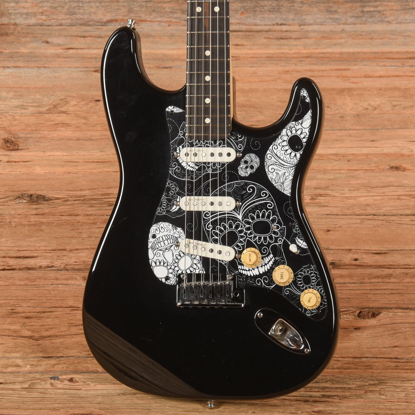 Fender American Pro Stratocaster Neck with Unknown Body Black 2017