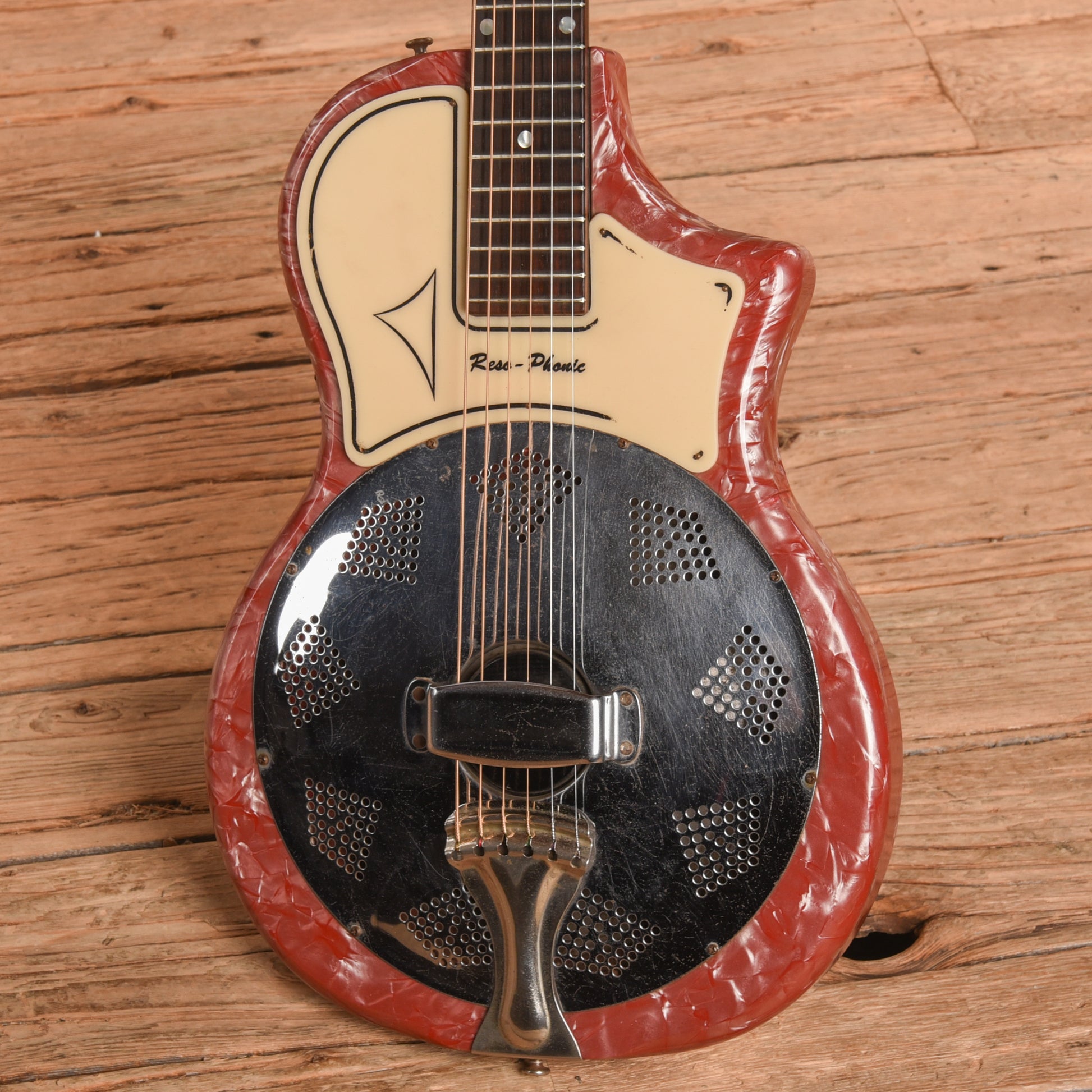Valco Resonator Red 1964 Acoustic Guitars / Resonator