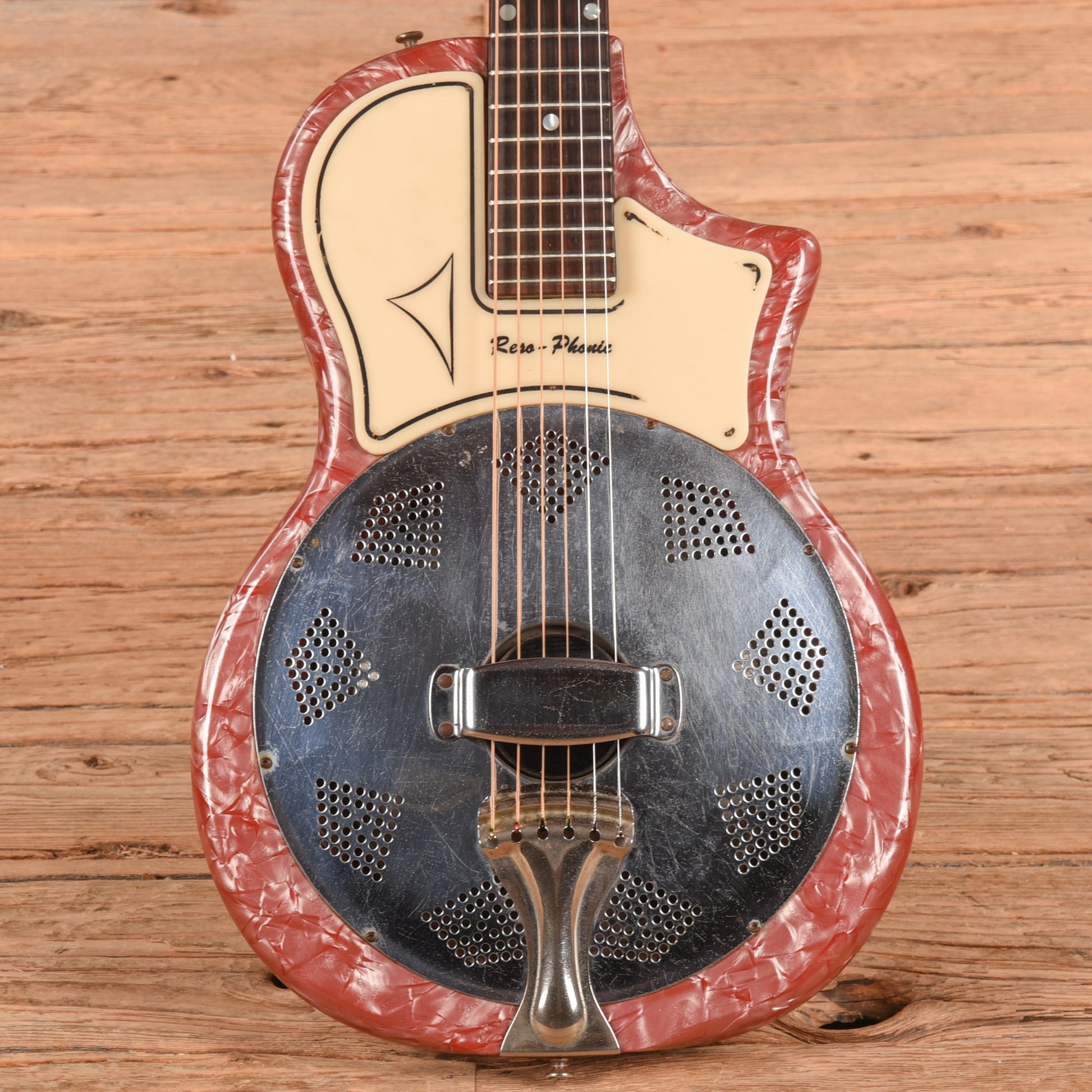 Valco Resonator Red 1964 Acoustic Guitars / Resonator