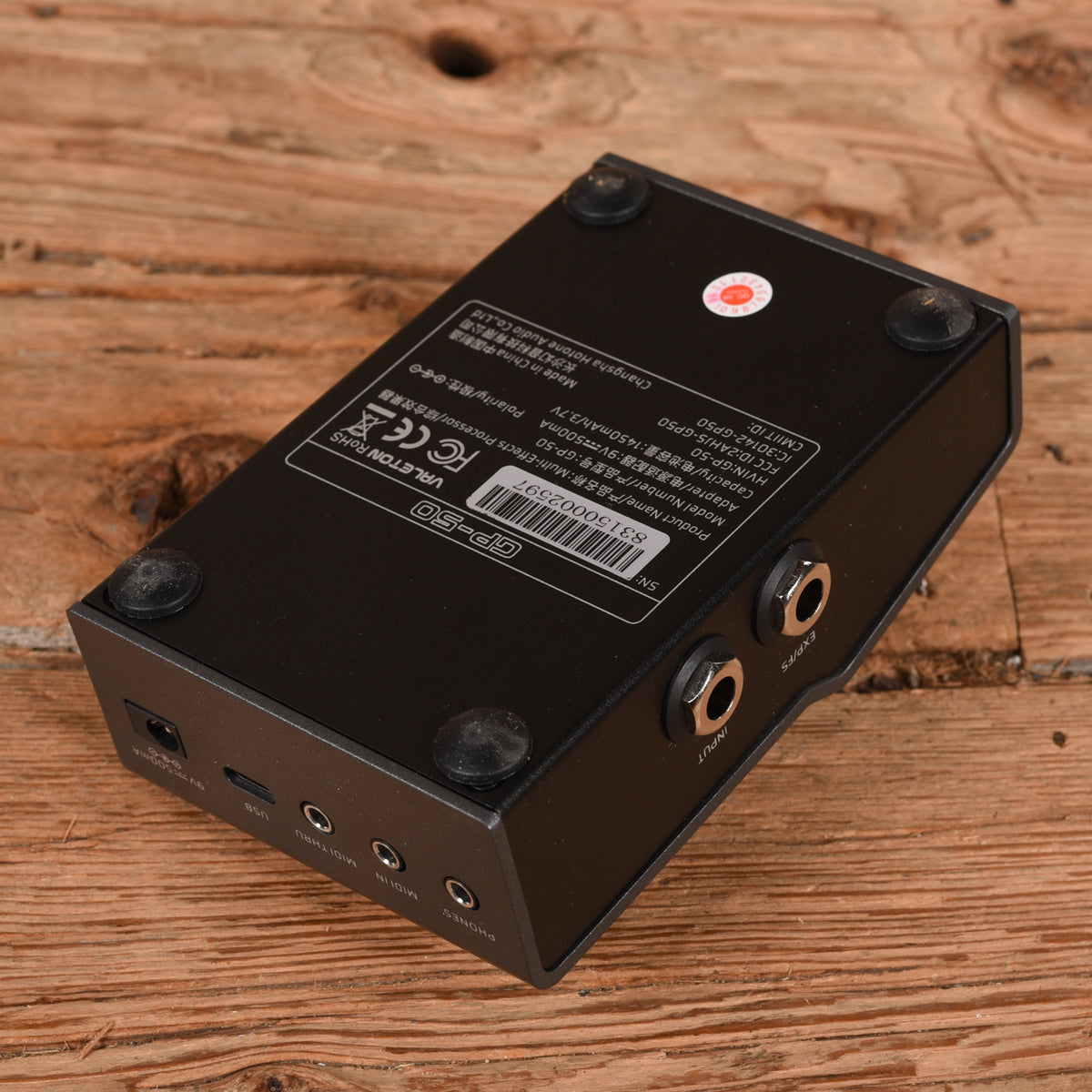 Valeton GP50 Effect Pedals