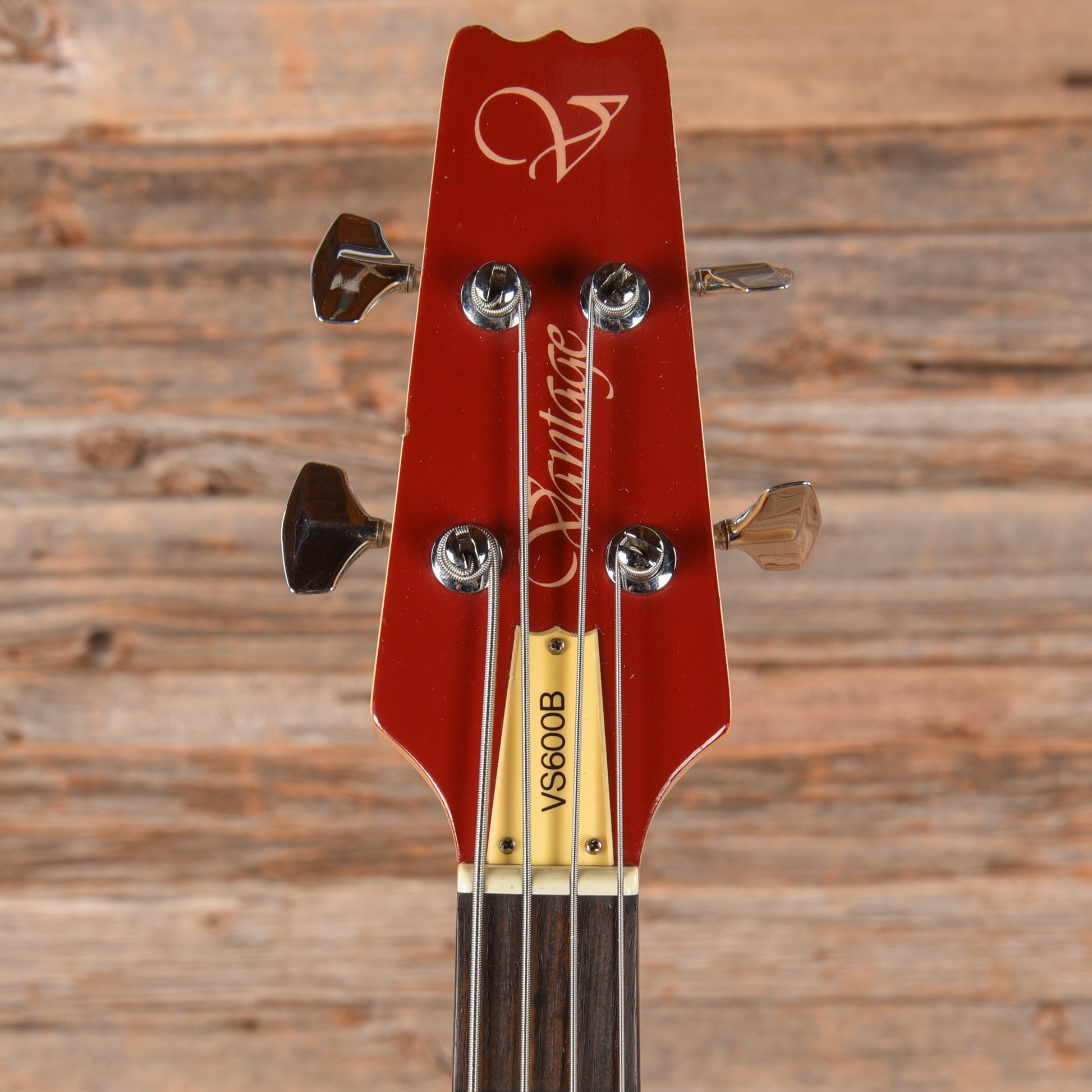 Vantage VS600B Red 1970s Bass Guitars / 4-String