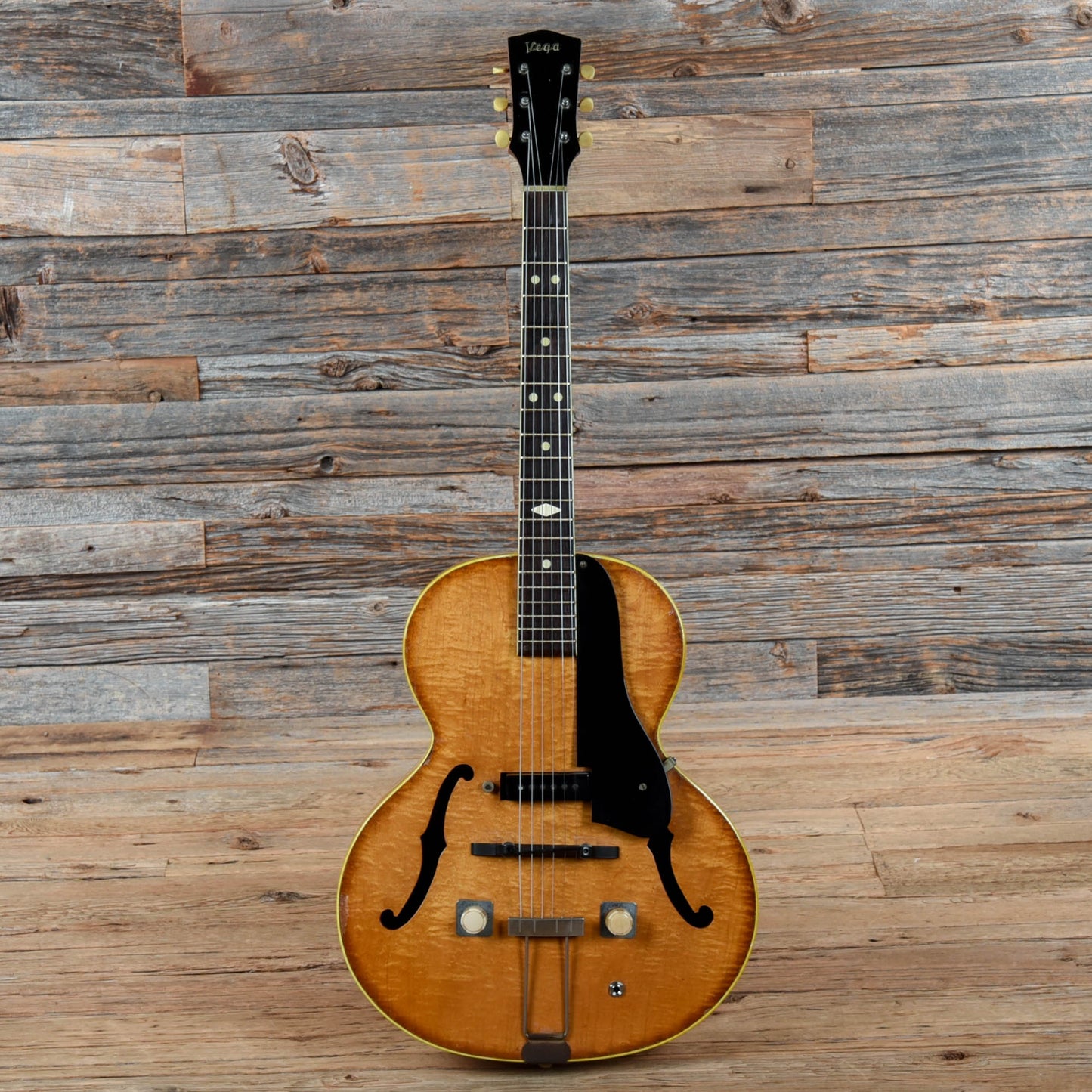 Vega Early Electric Natural 1940s Electric Guitars / Hollow Body