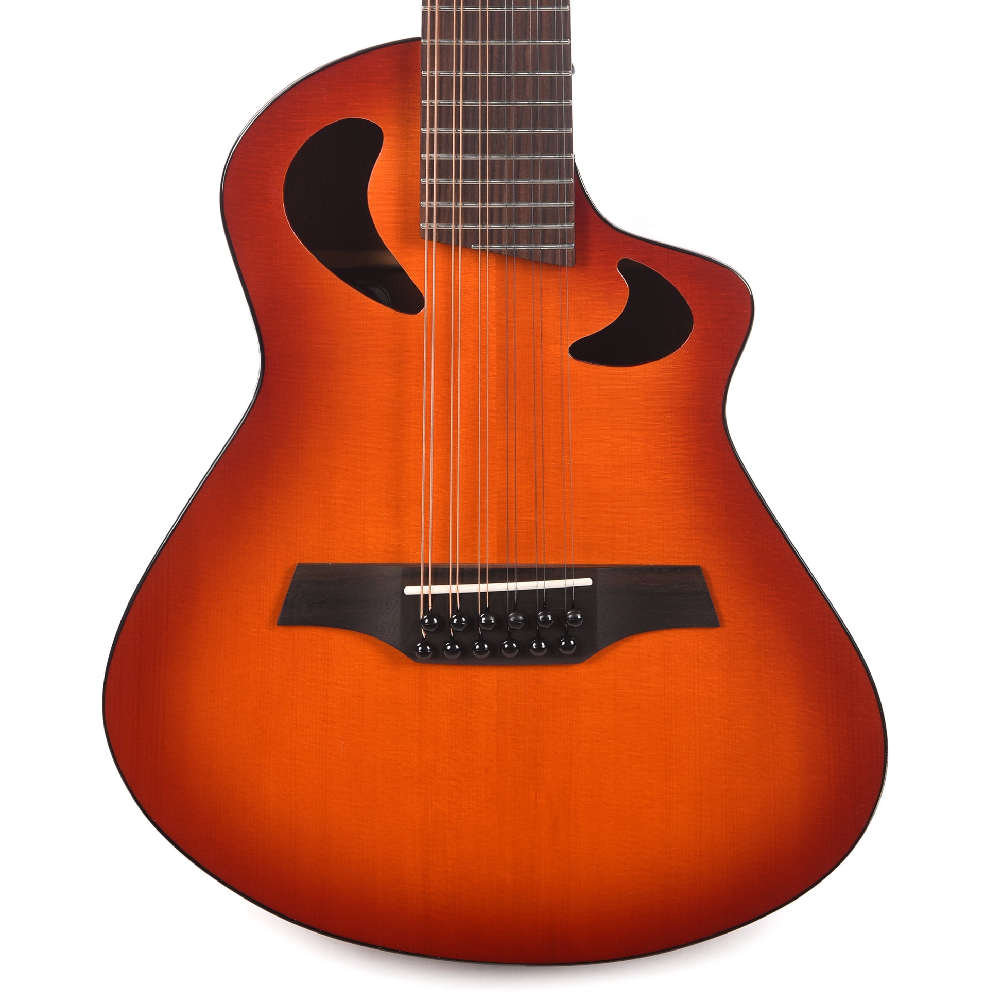 Veillette Avante Series Gryphon 18.13" Scale D-Tuned 12-String Acoustic-Electric Tobacco Burst w/Premium Gig Bag & Fishman Electronics Acoustic Guitars / 12-String