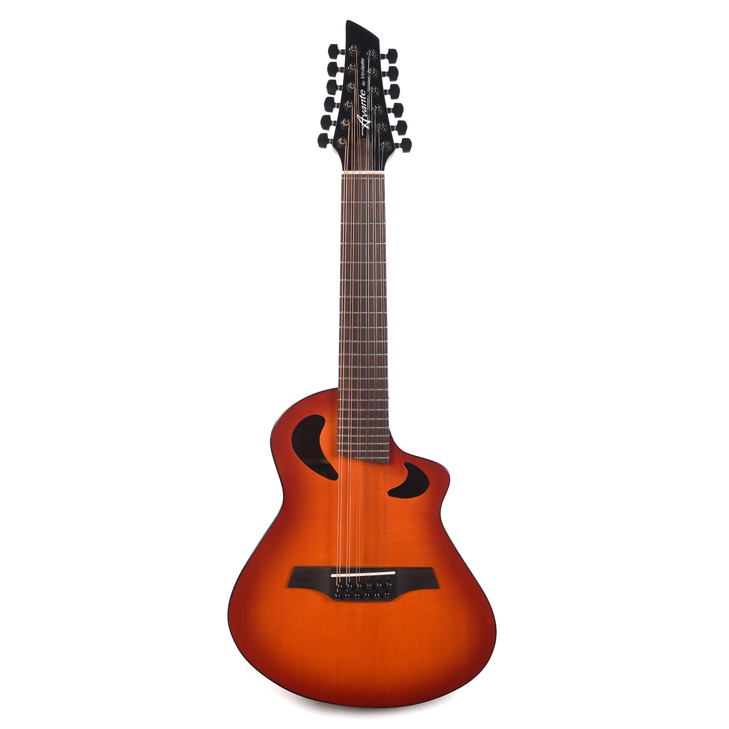 Veillette Avante Series Gryphon 18.13" Scale D-Tuned 12-String Acoustic-Electric Tobacco Burst w/Premium Gig Bag & Fishman Electronics Acoustic Guitars / 12-String
