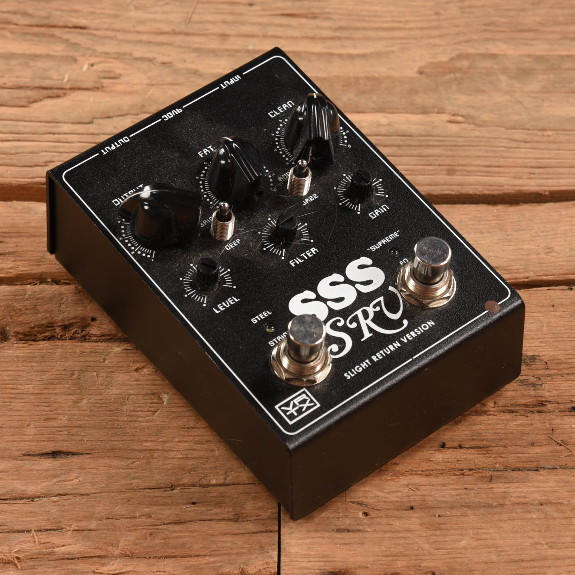 Vertex Effects SSS SRV Steel String Supreme Slight Return Version Effects and Pedals / Overdrive and Boost