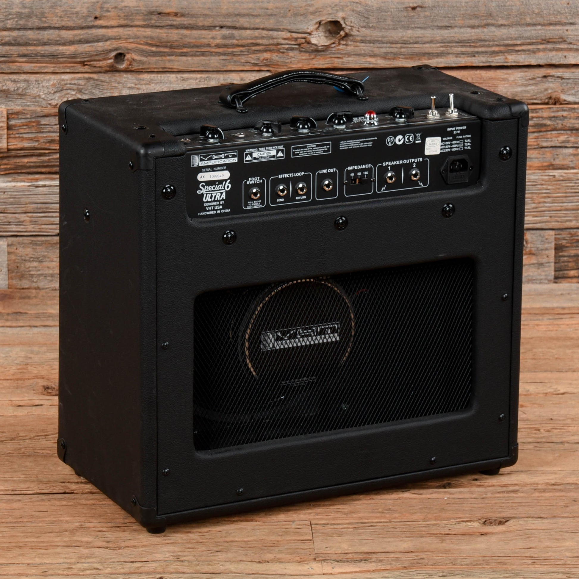 VHT AV-SP1-6U Special 6 Ultra 1x12 Combo Amps / Guitar Amps / Guitar Cabinets