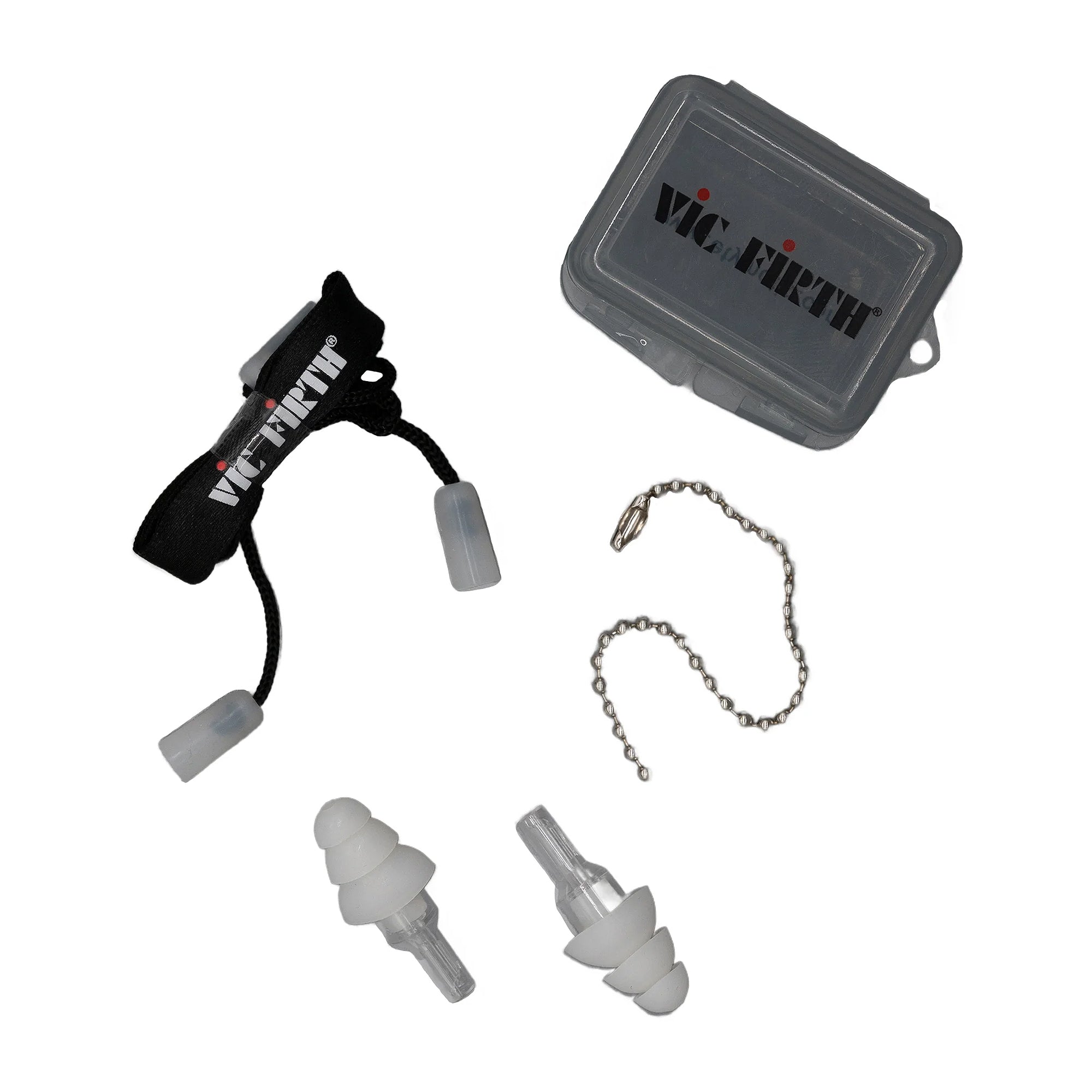 Vic Firth White HiFi Earplugs Large Accessories / Tools