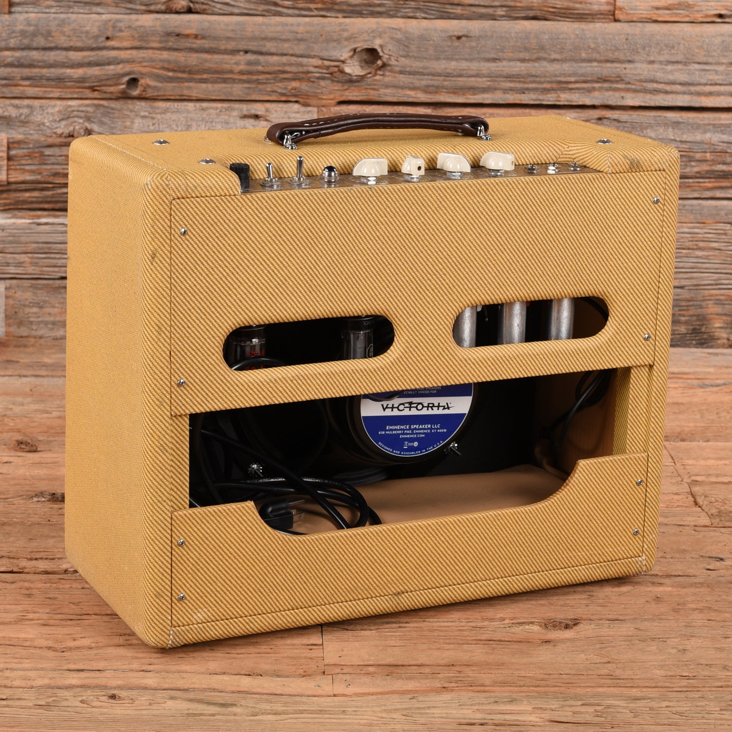 Victoria Vicky Verb Jr. Tweed Tweed Amplifiers