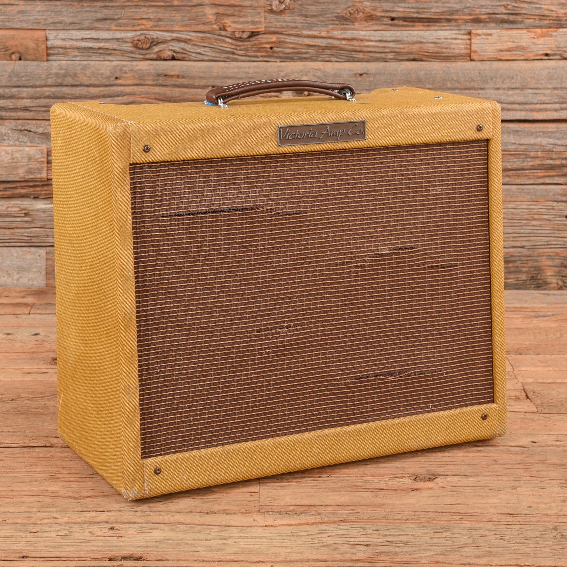 Victoria 35210 Tweed w/Schroeder Amplification 2110 Speakers Amps / Guitar Amps / Guitar Combos