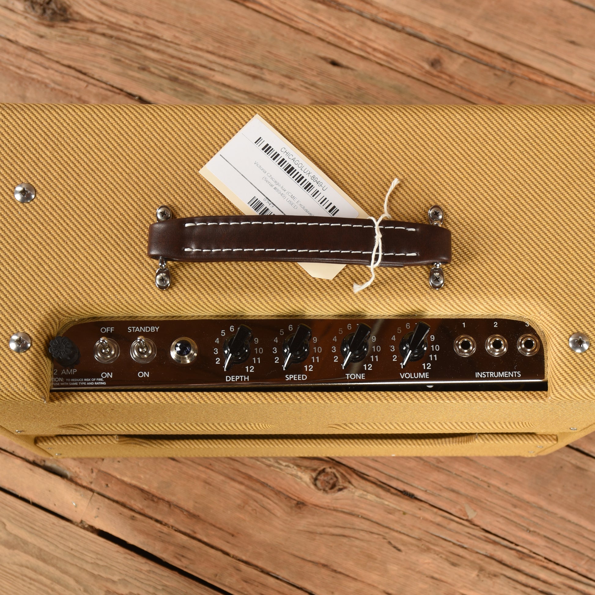 Victoria Chicago-lux 14W Tweed Combo Amps / Guitar Amps / Guitar Combos